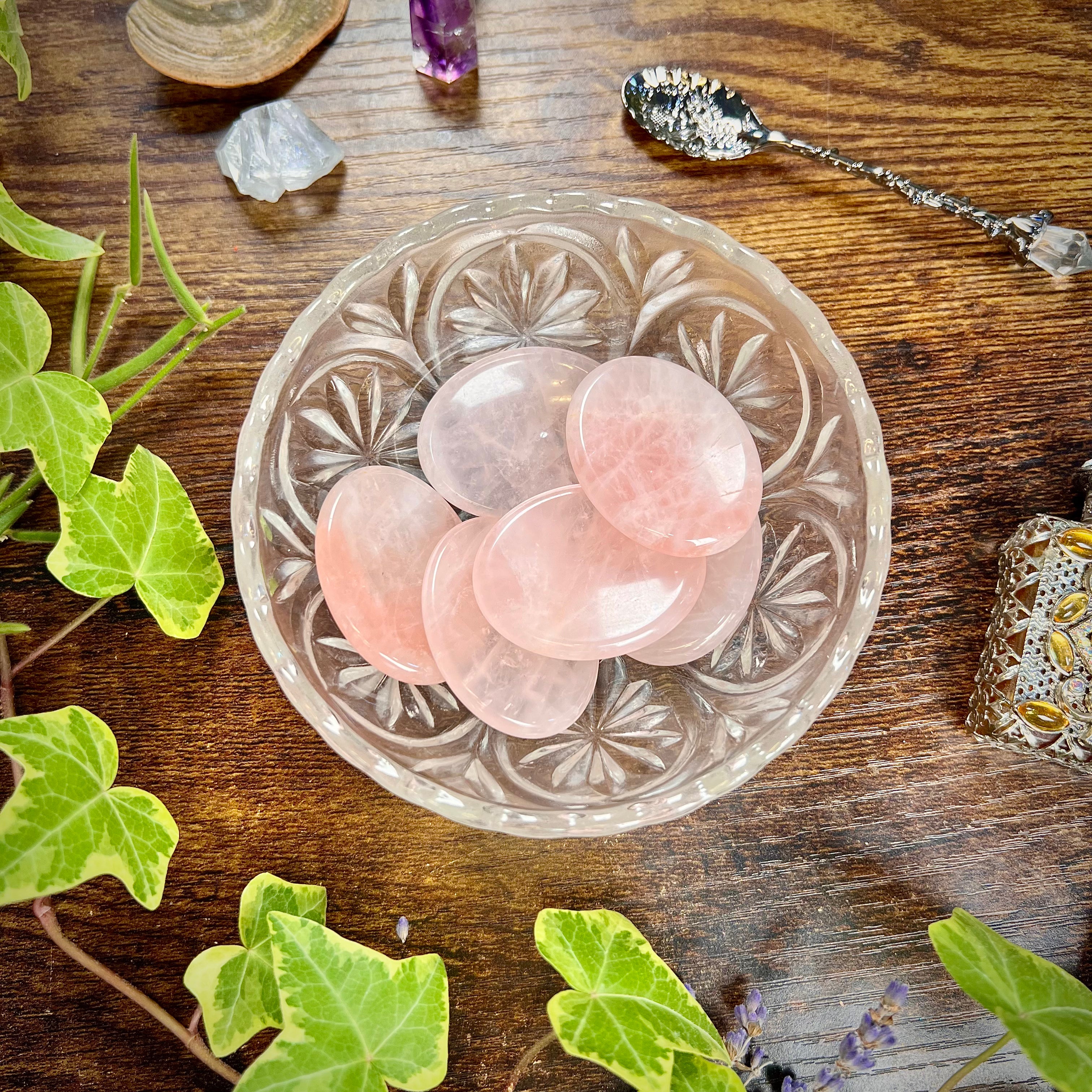 Rose Quartz - Worry Stone