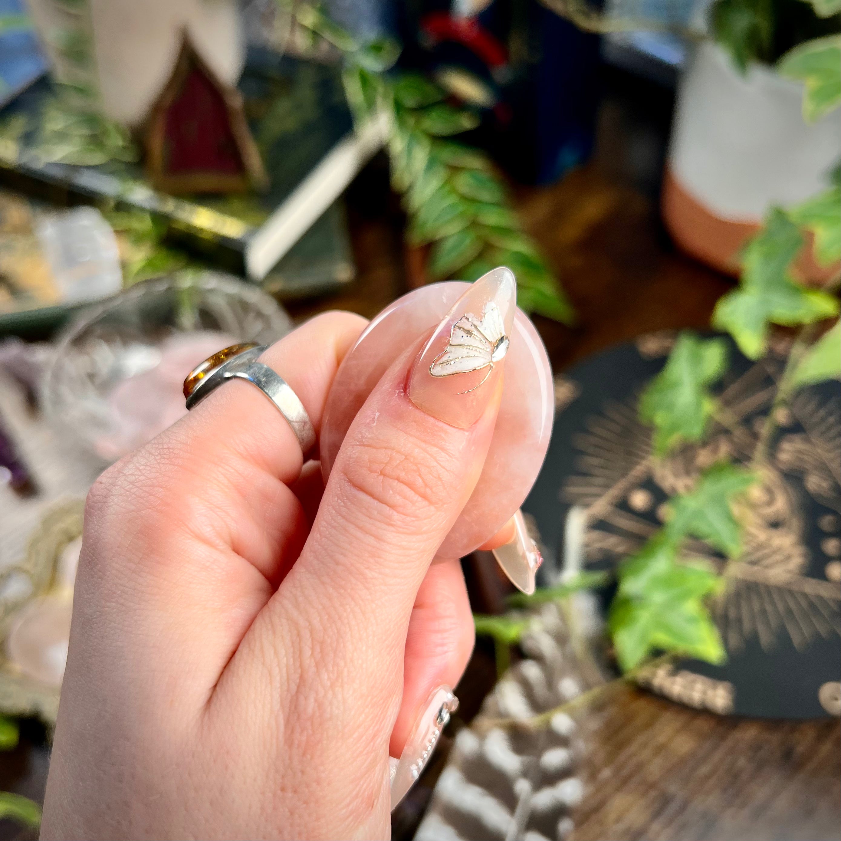 Rose Quartz - Worry Stone