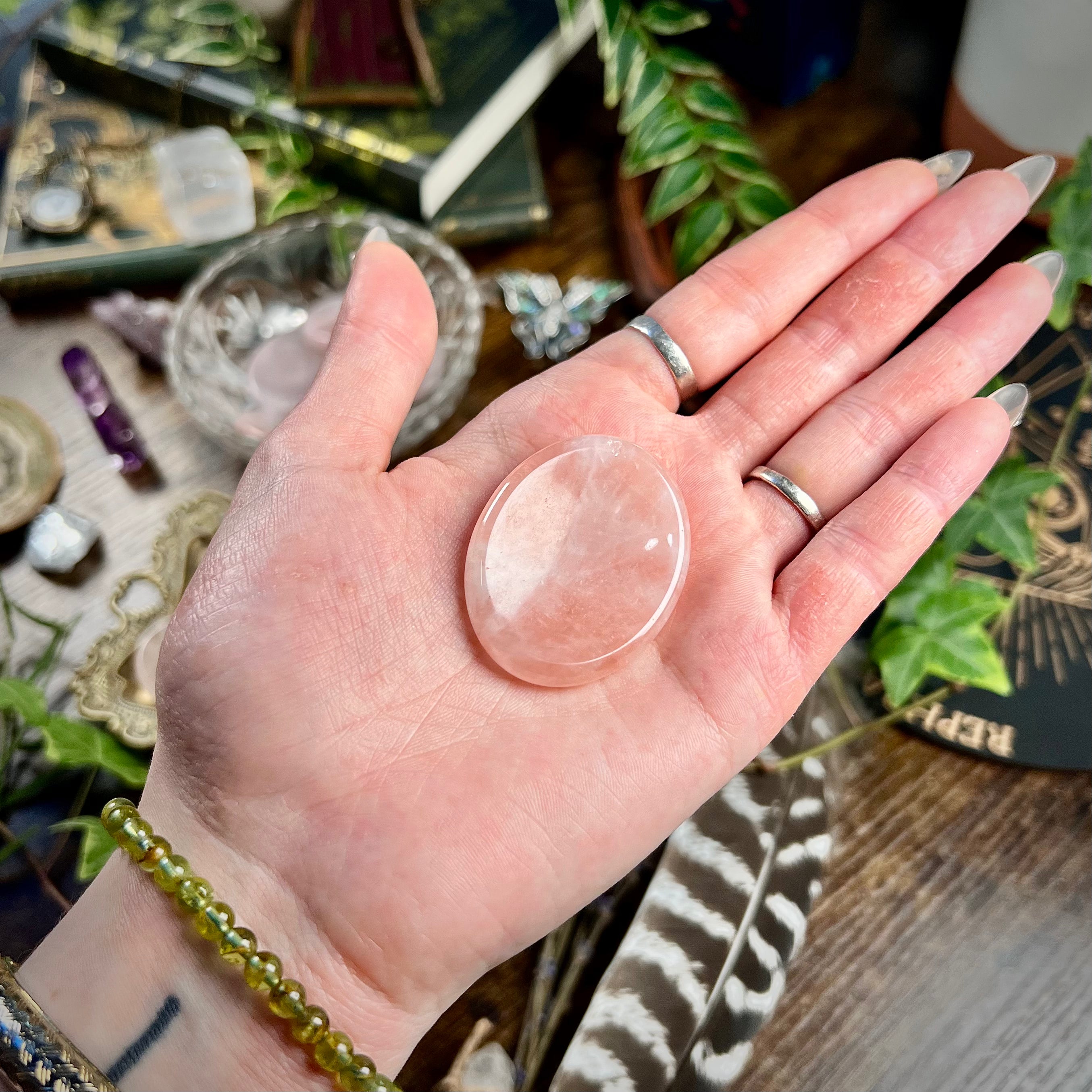 Rose Quartz - Worry Stone