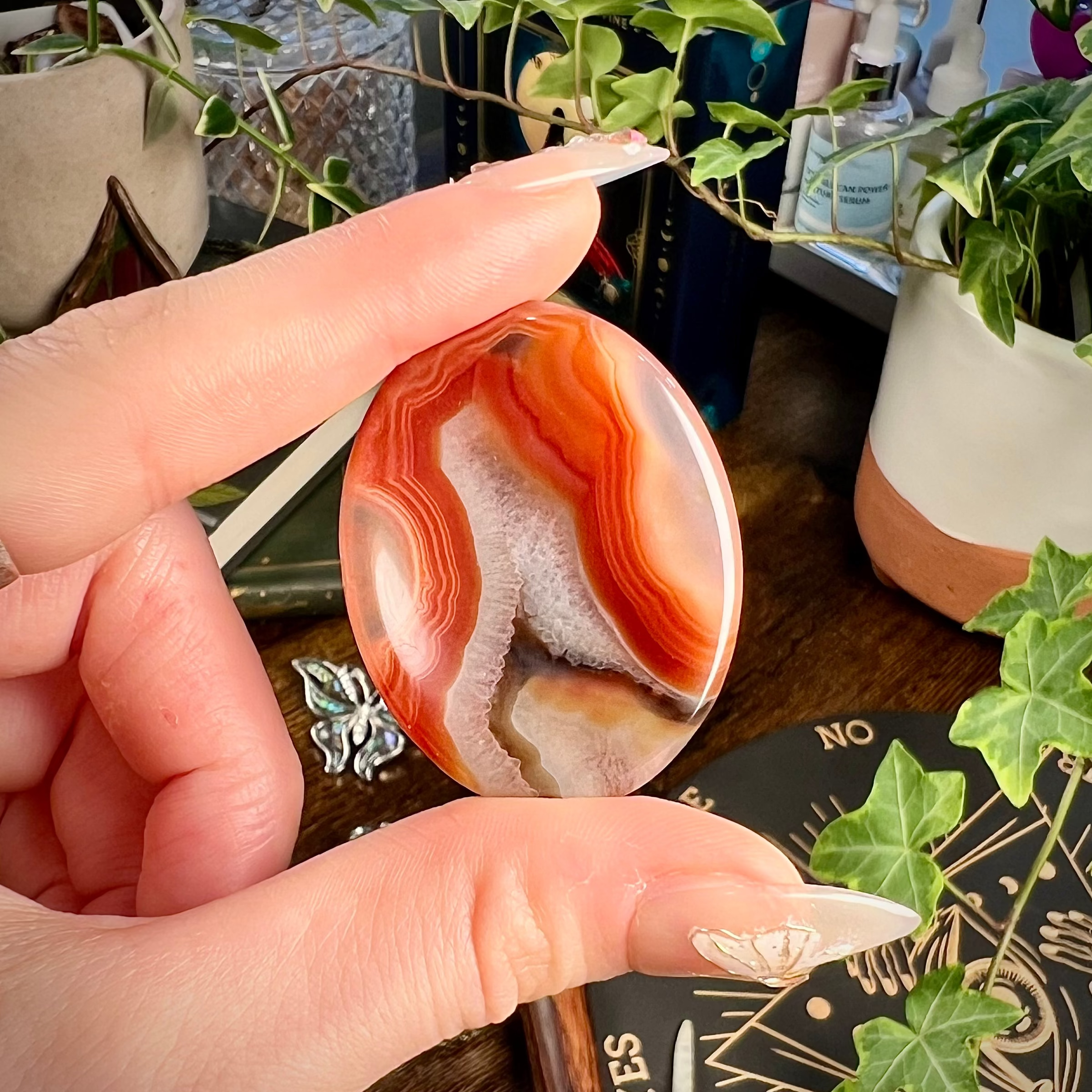 Carnelian - Worry Stone