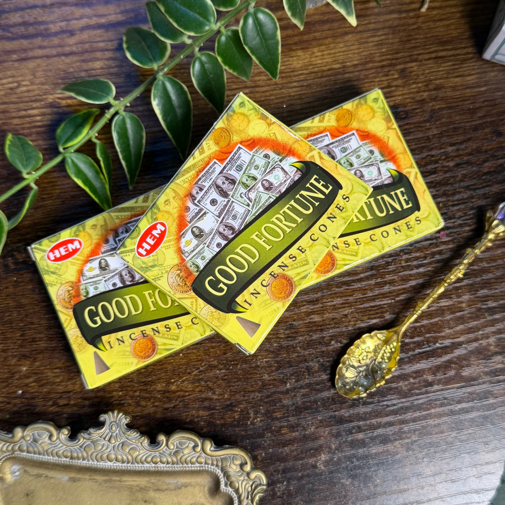 Good Fortune Incense Cones