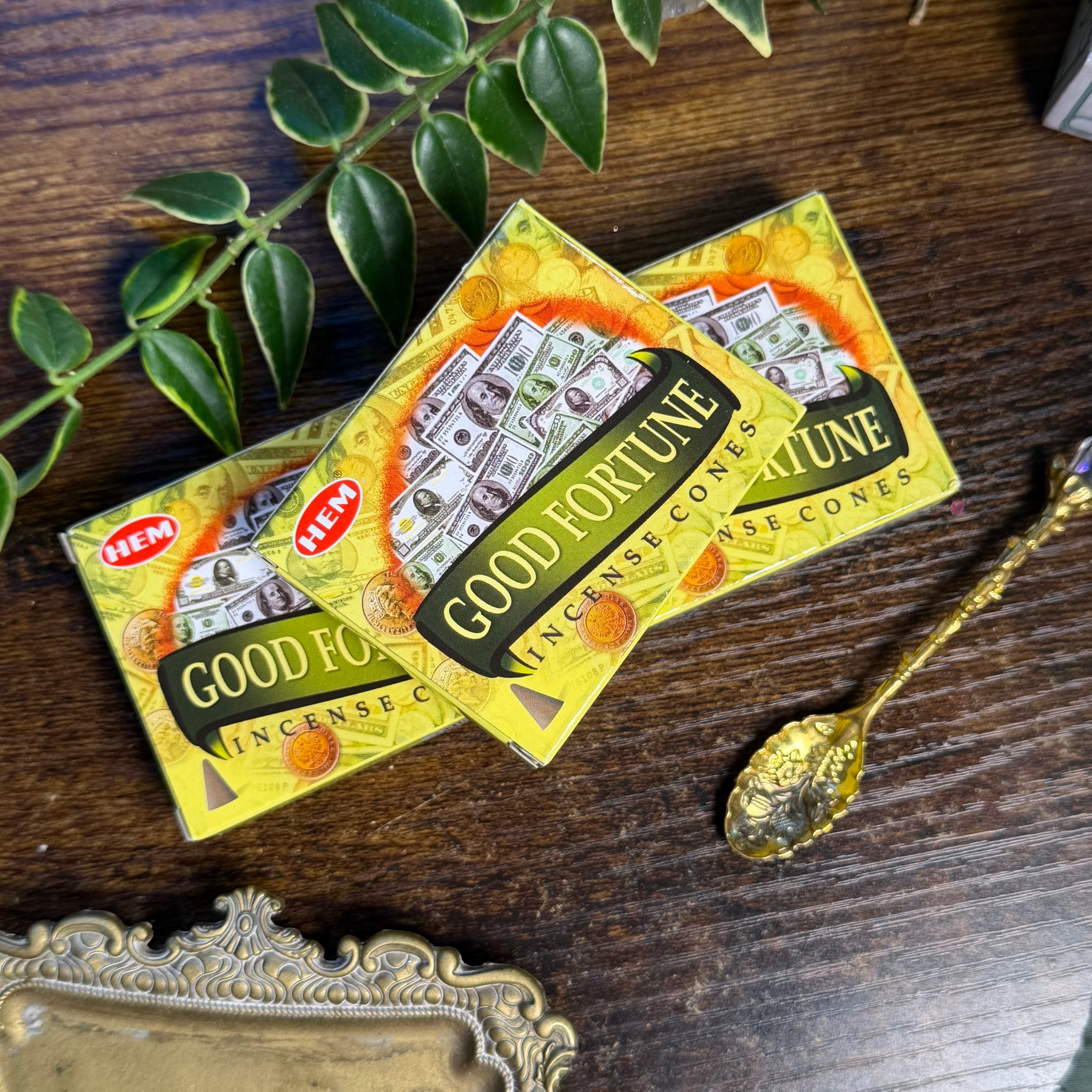 Good Fortune Incense Cones