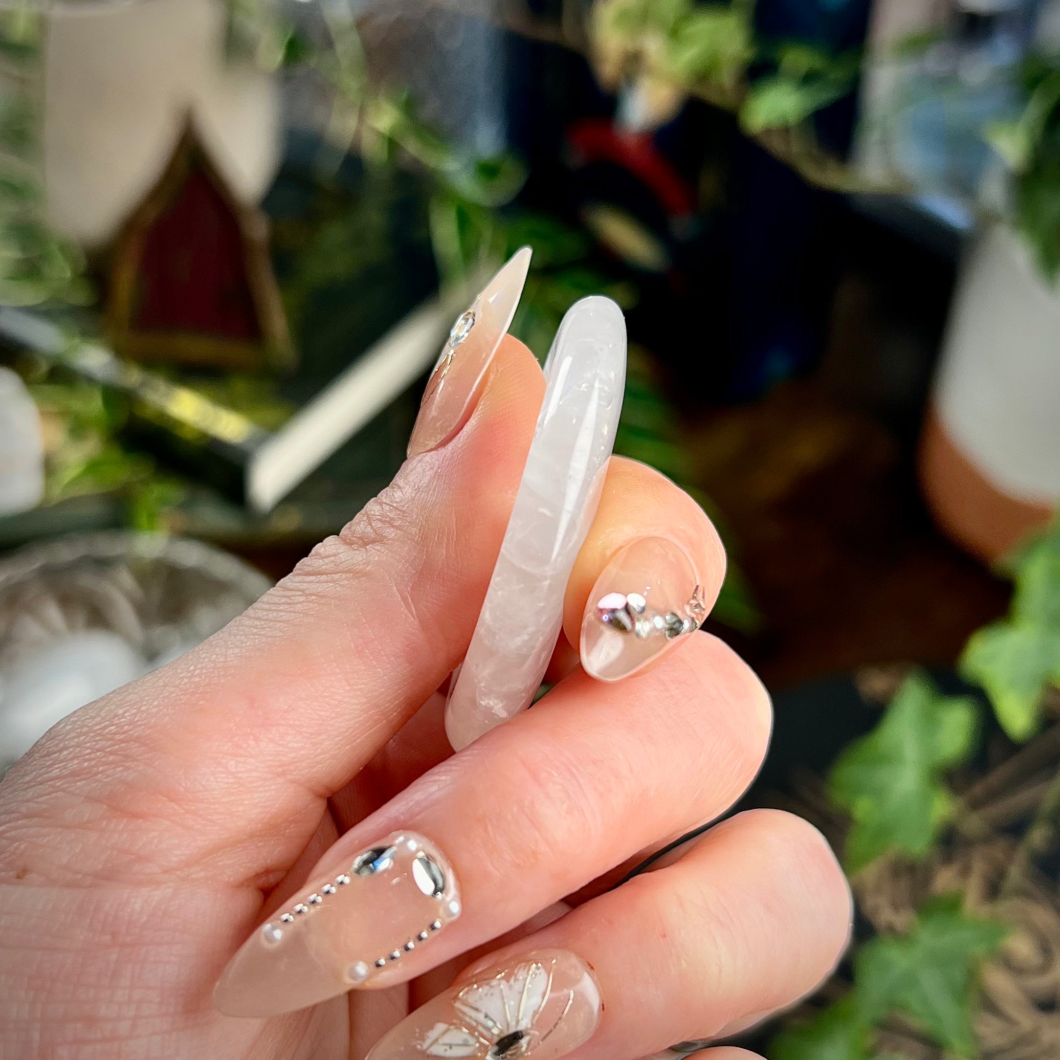 Clear Quartz - Worry Stone