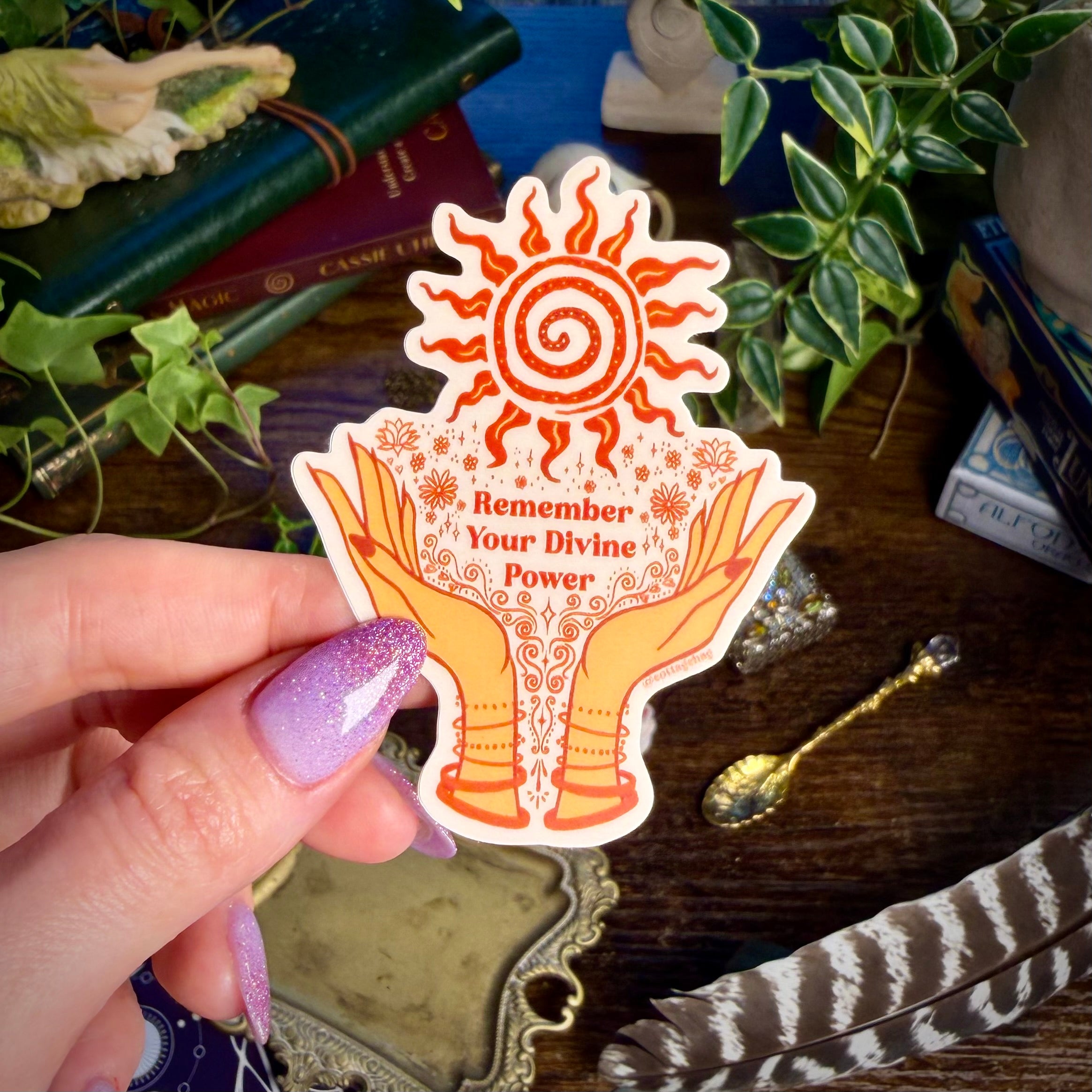 Remember Your Divine Power - Sticker