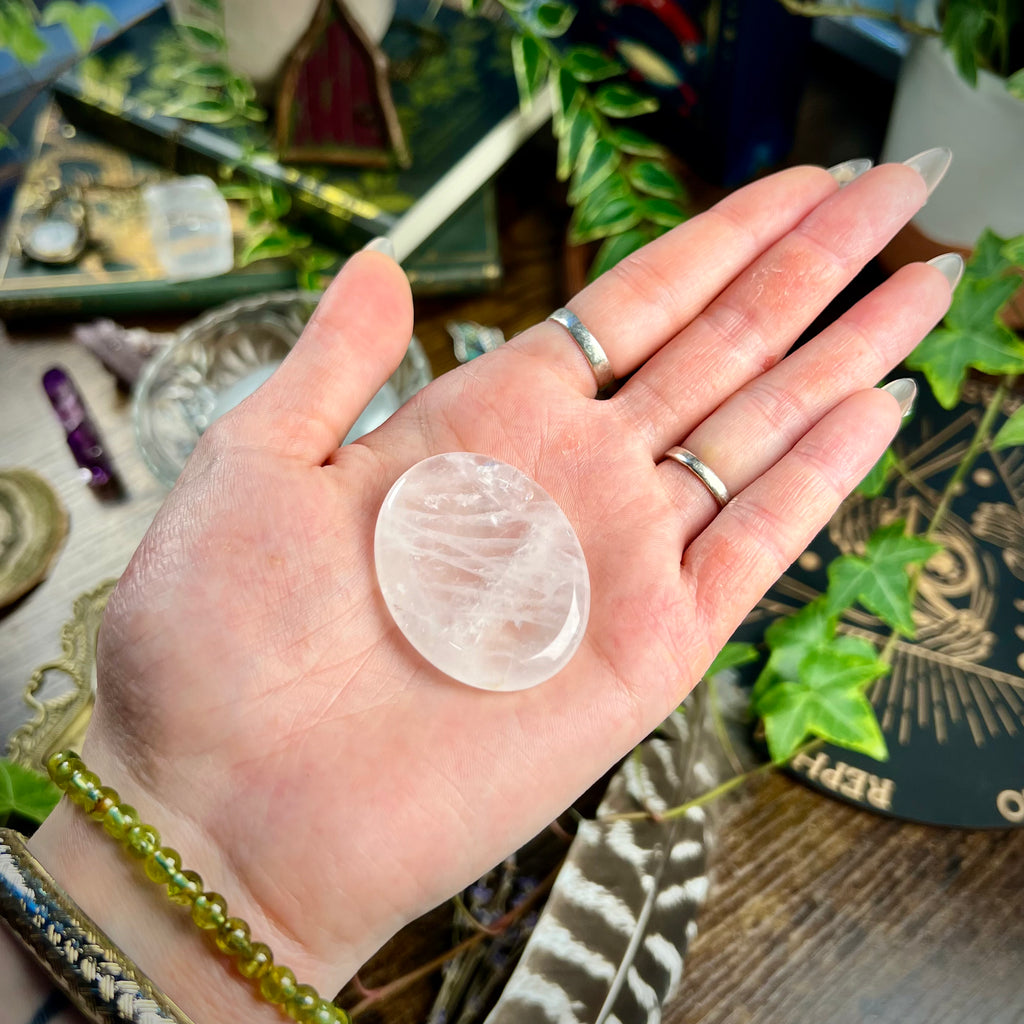 Clear Quartz - Worry Stone