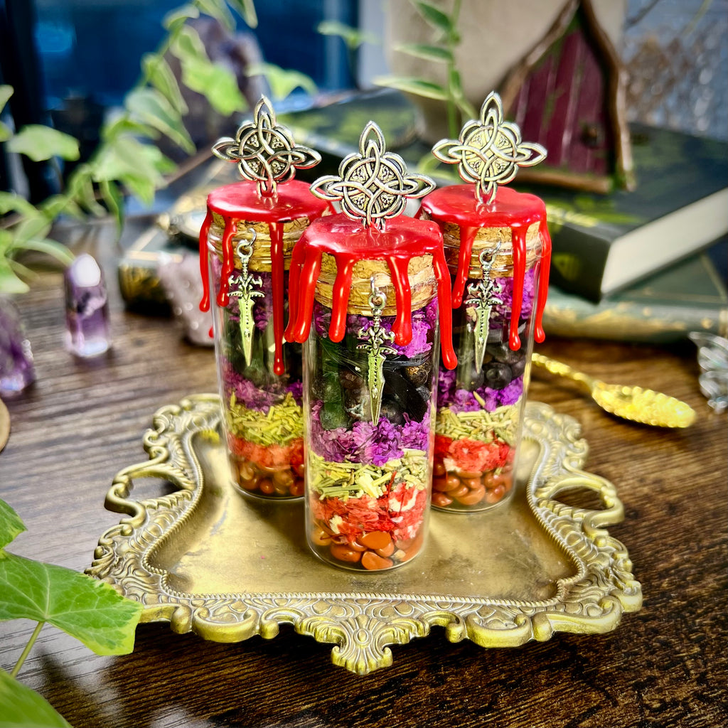 Morrigan Goddess Devotion Jar