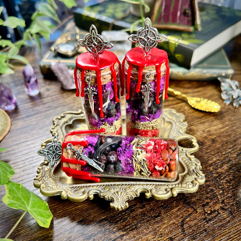 Morrigan Goddess Devotion Jar