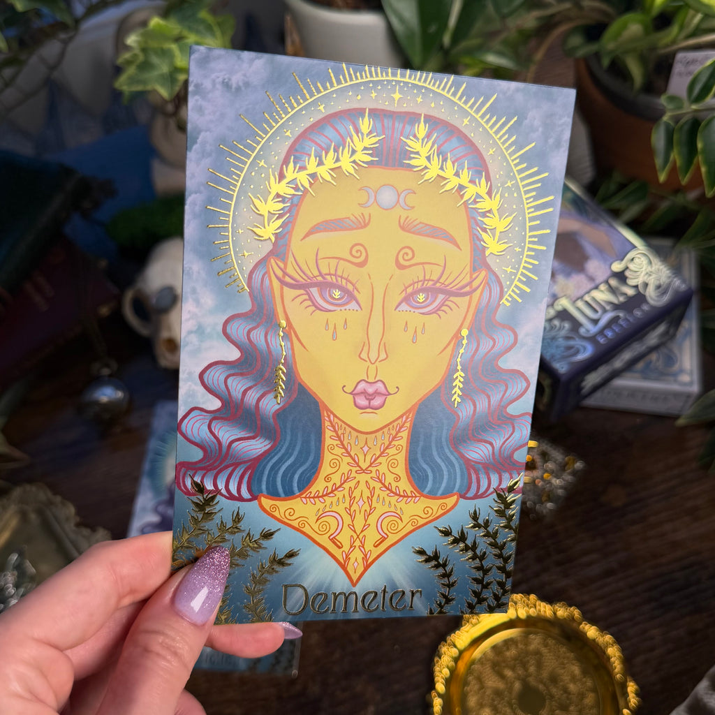 Demeter Goddess Print