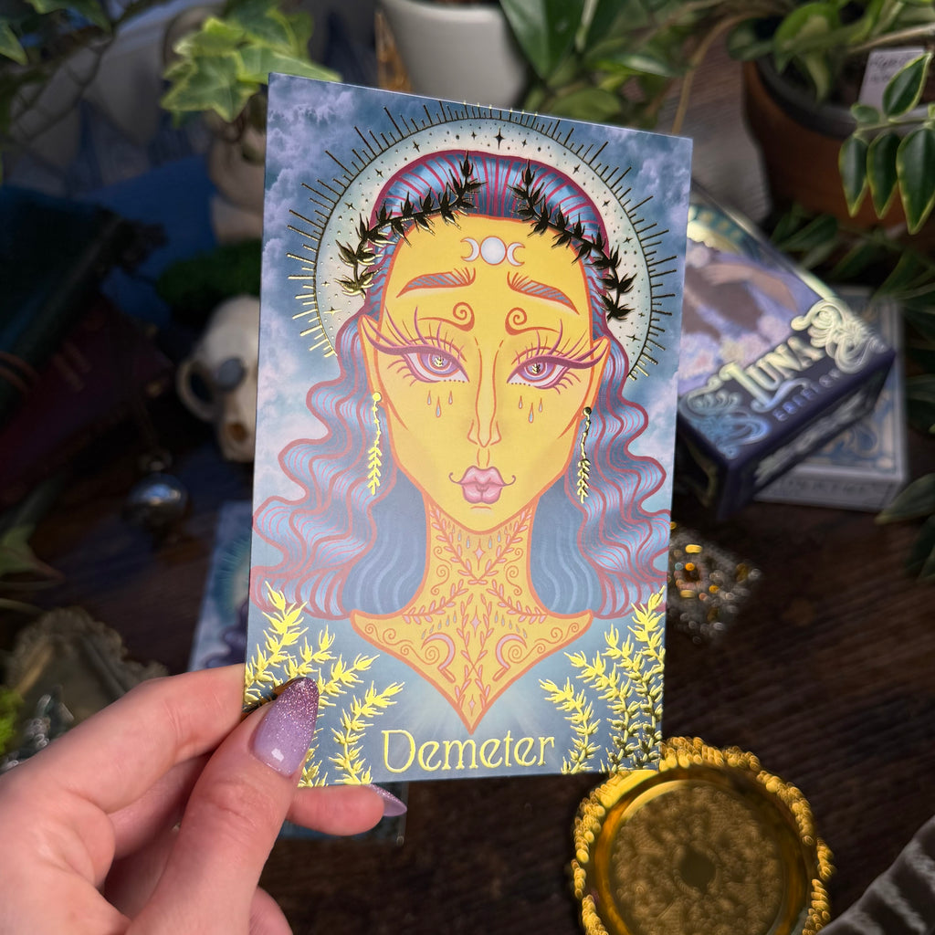 Demeter Goddess Print