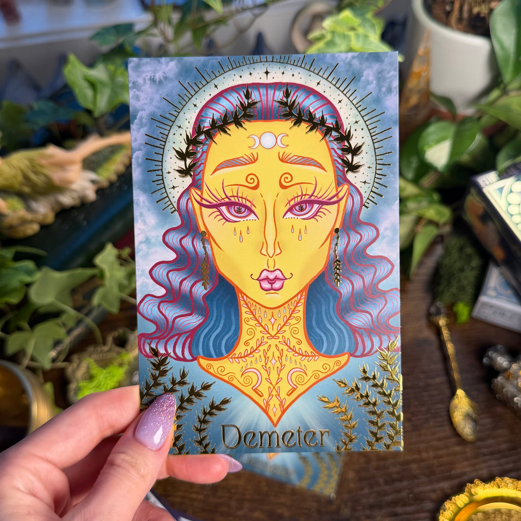 Demeter Goddess Print