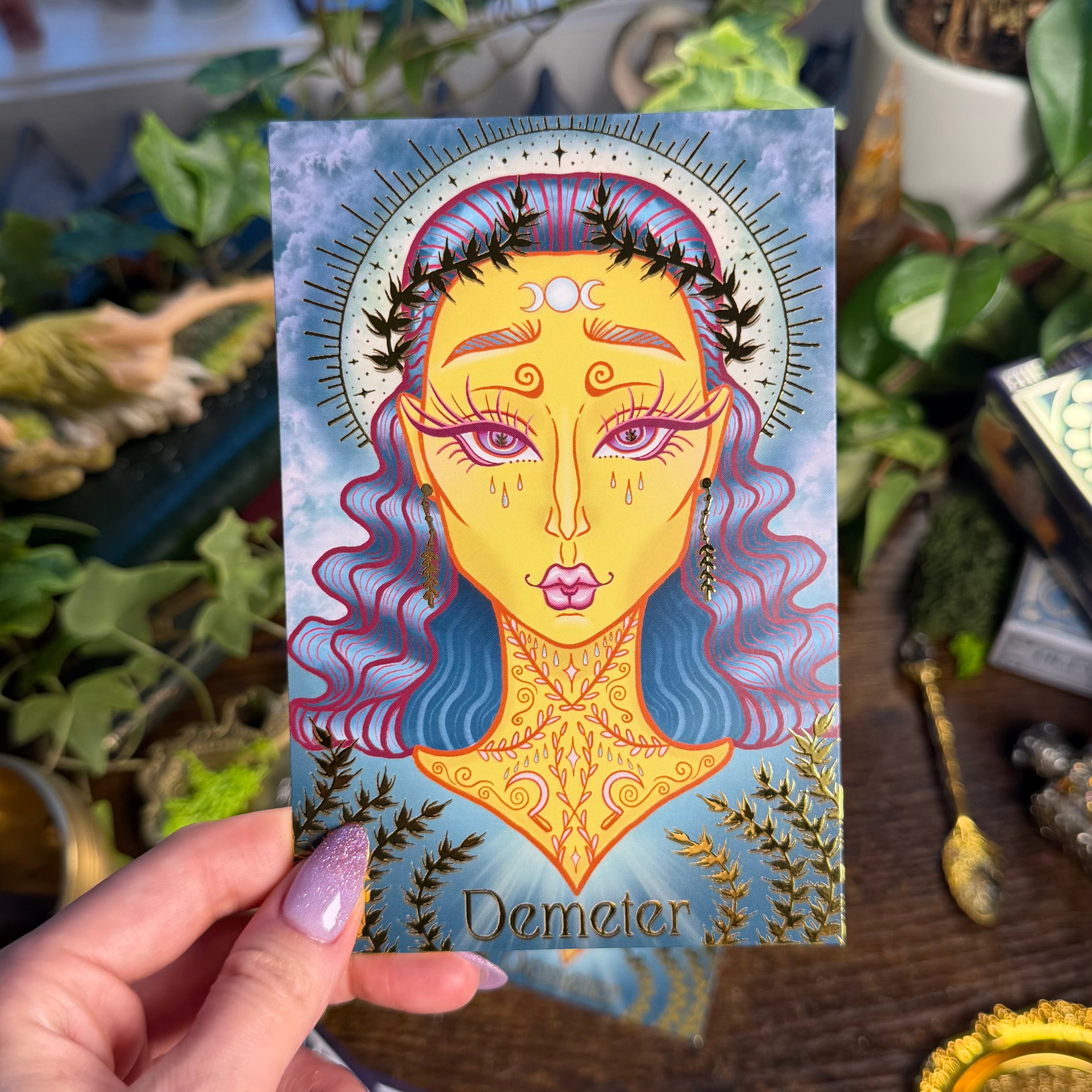 Demeter Goddess Print