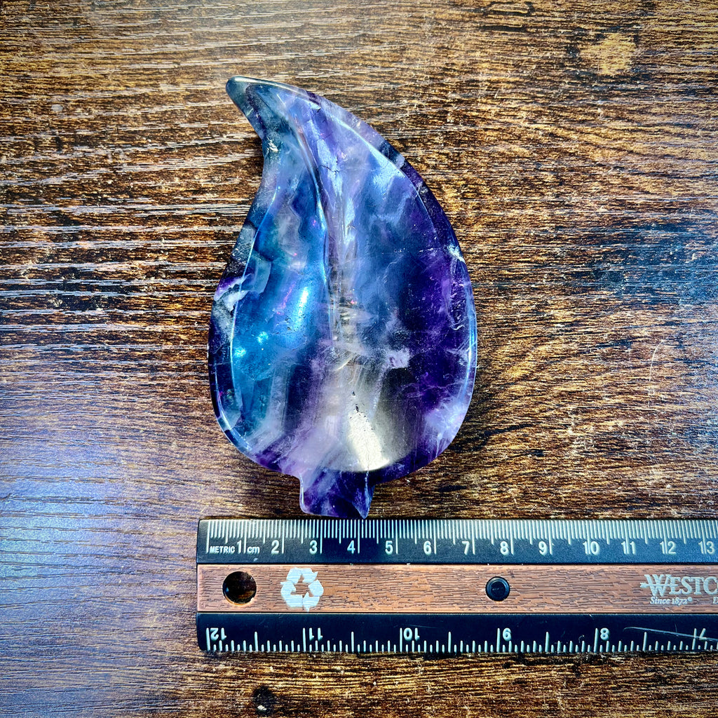 Fluorite Leaf Bowl