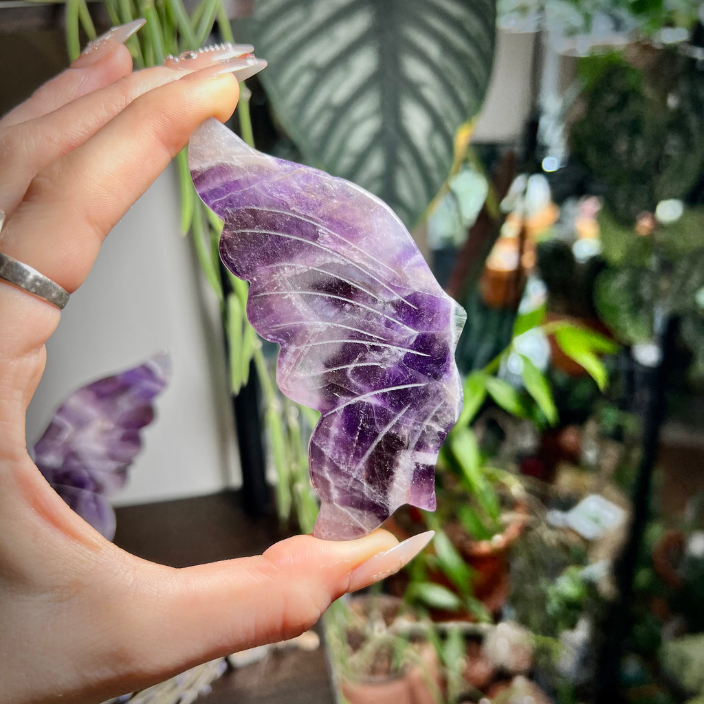 Dream Amethyst Butterfly Stand