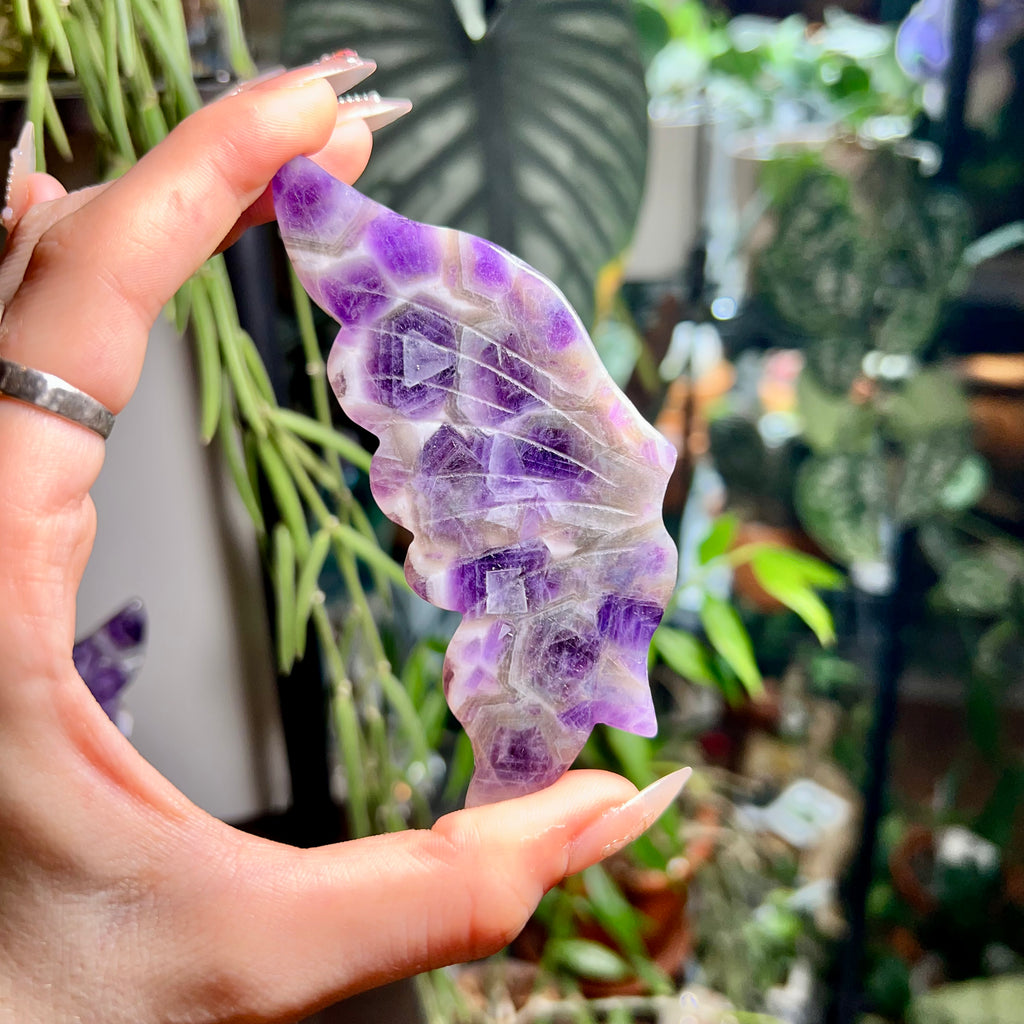 Dream Amethyst Butterfly Stand