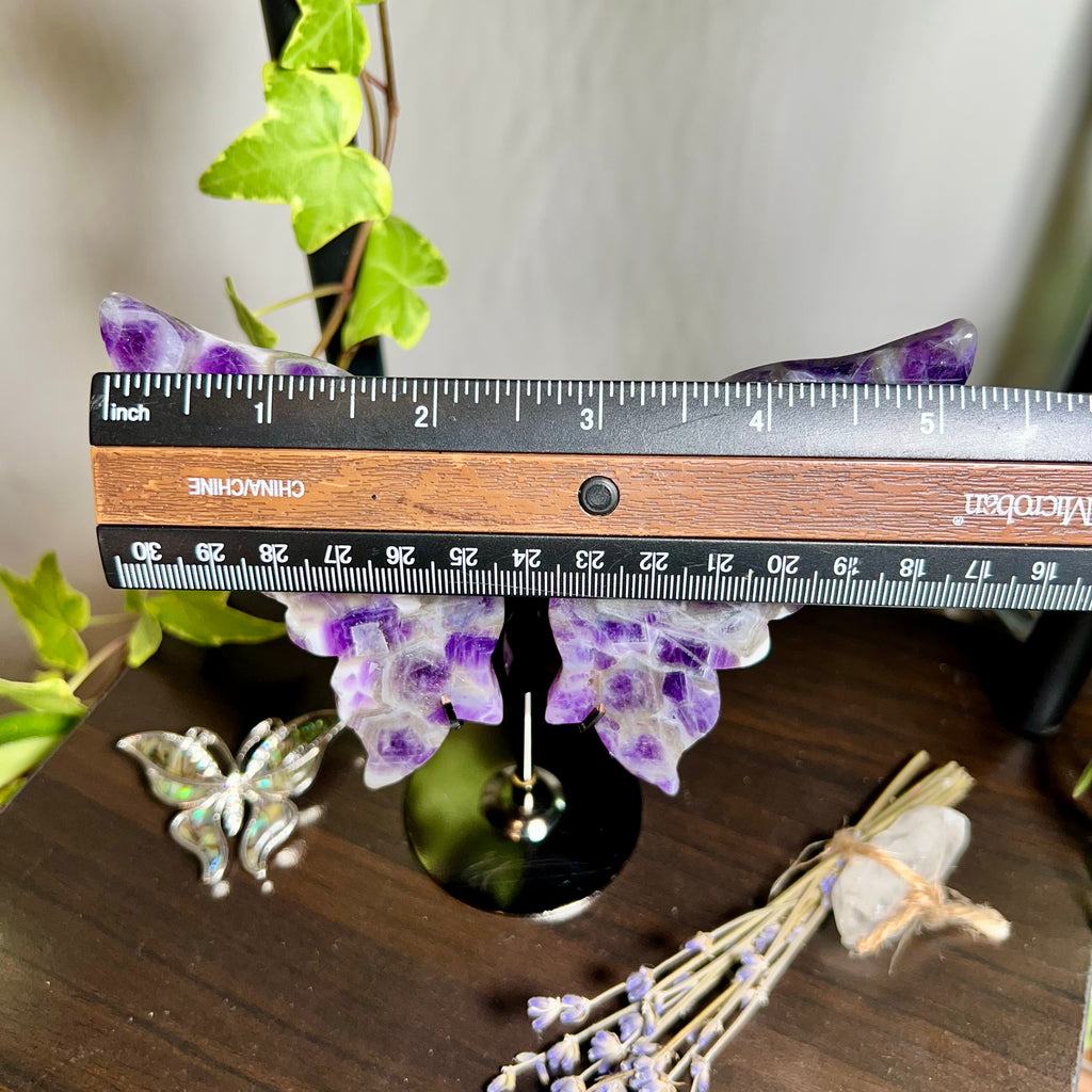 Dream Amethyst Butterfly Stand