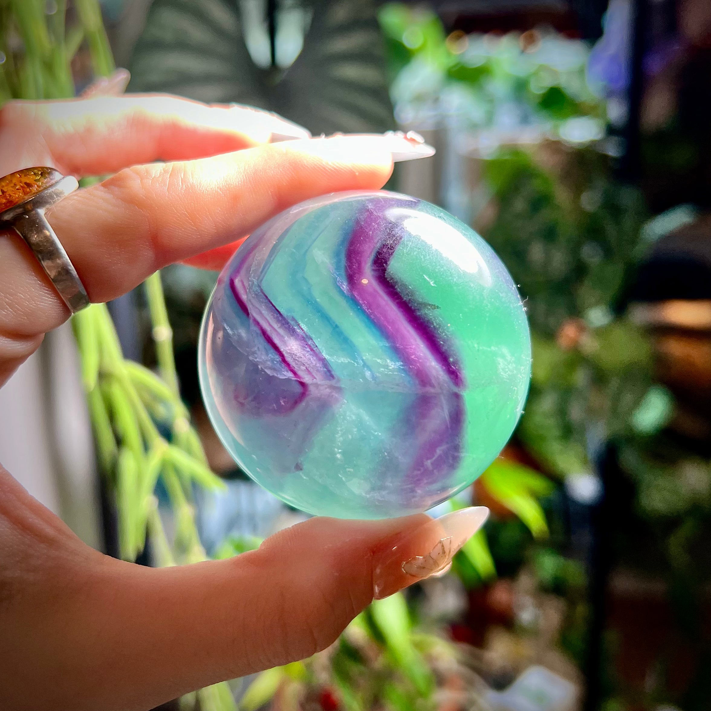 Fluorite Sphere