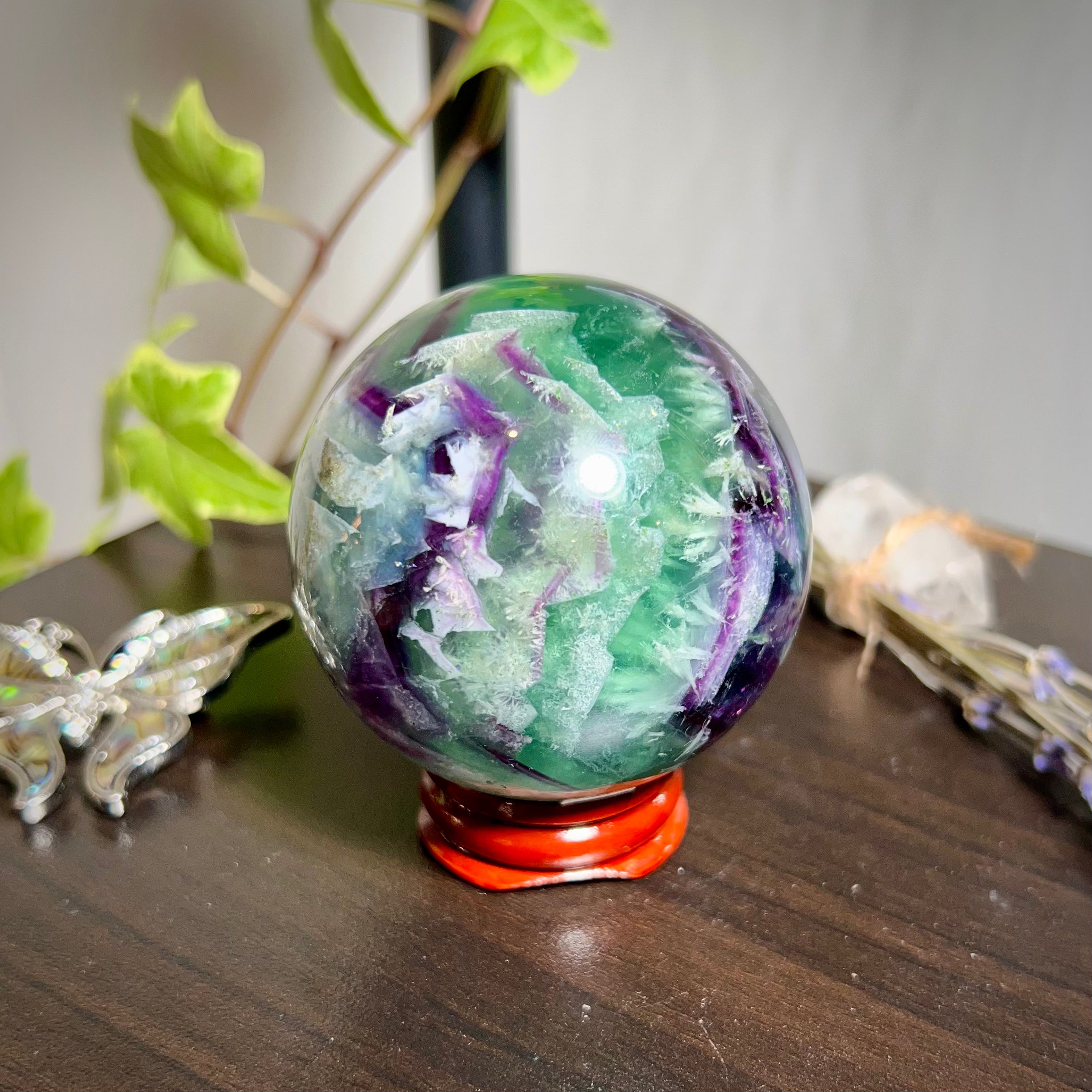Fluorite Sphere
