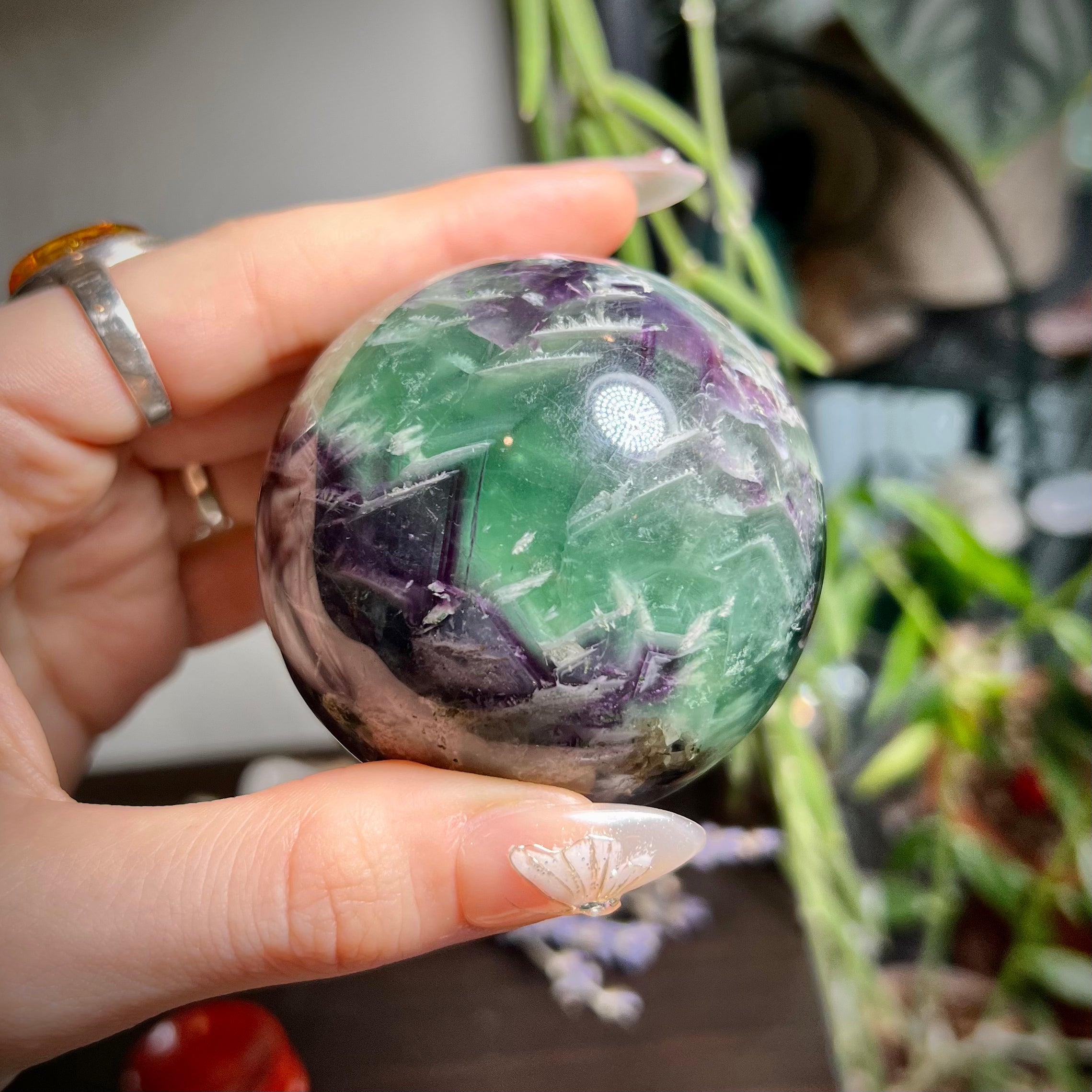 Fluorite Sphere