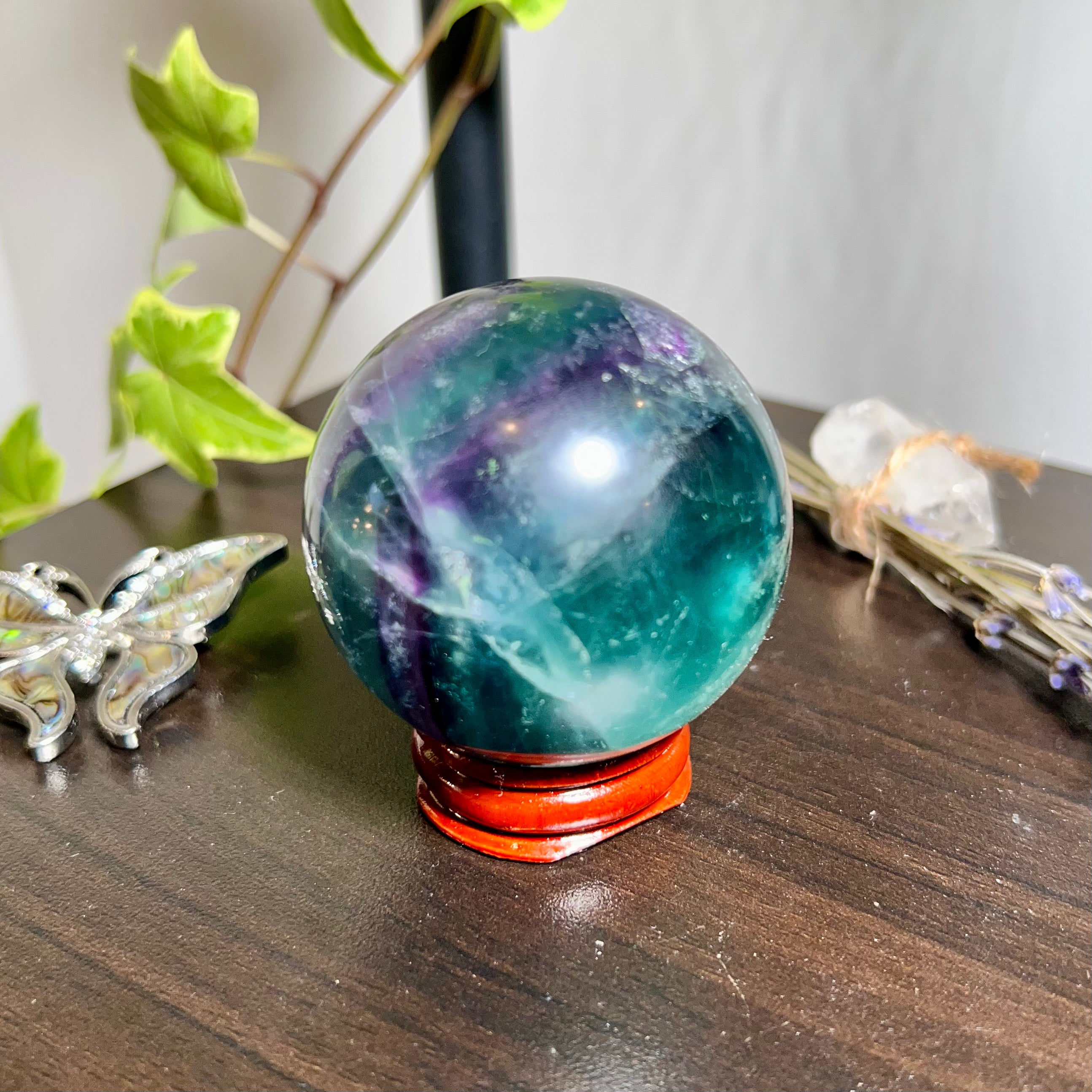 Fluorite Sphere