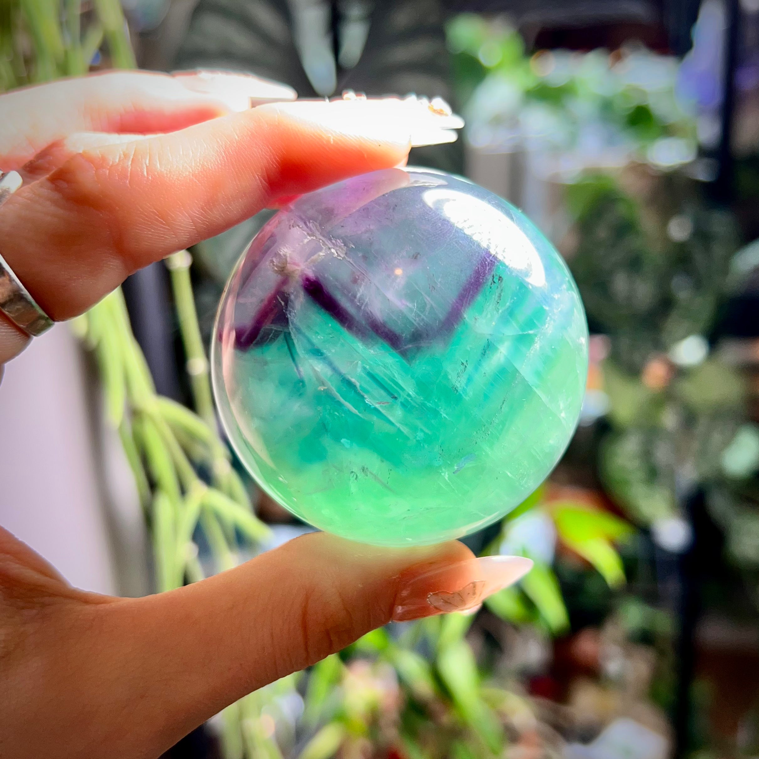 Fluorite Sphere