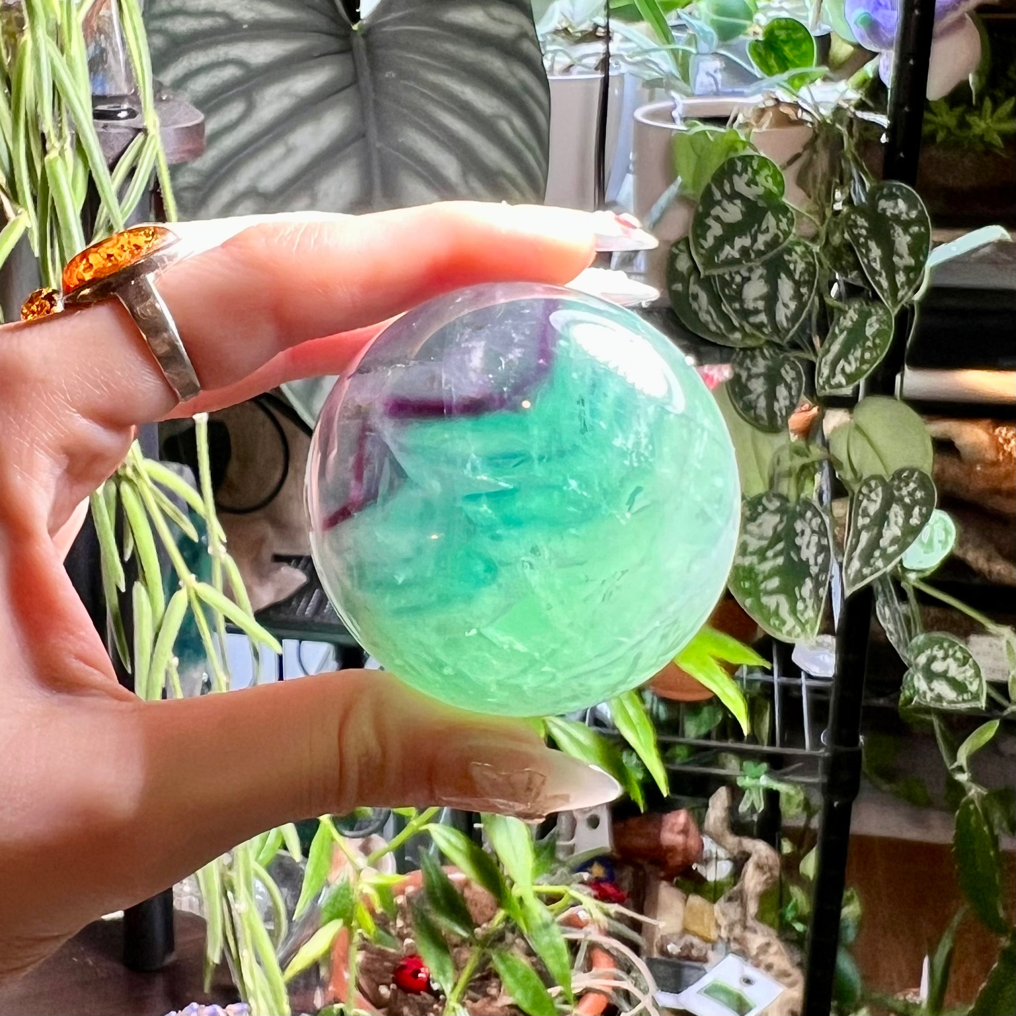 Fluorite Sphere