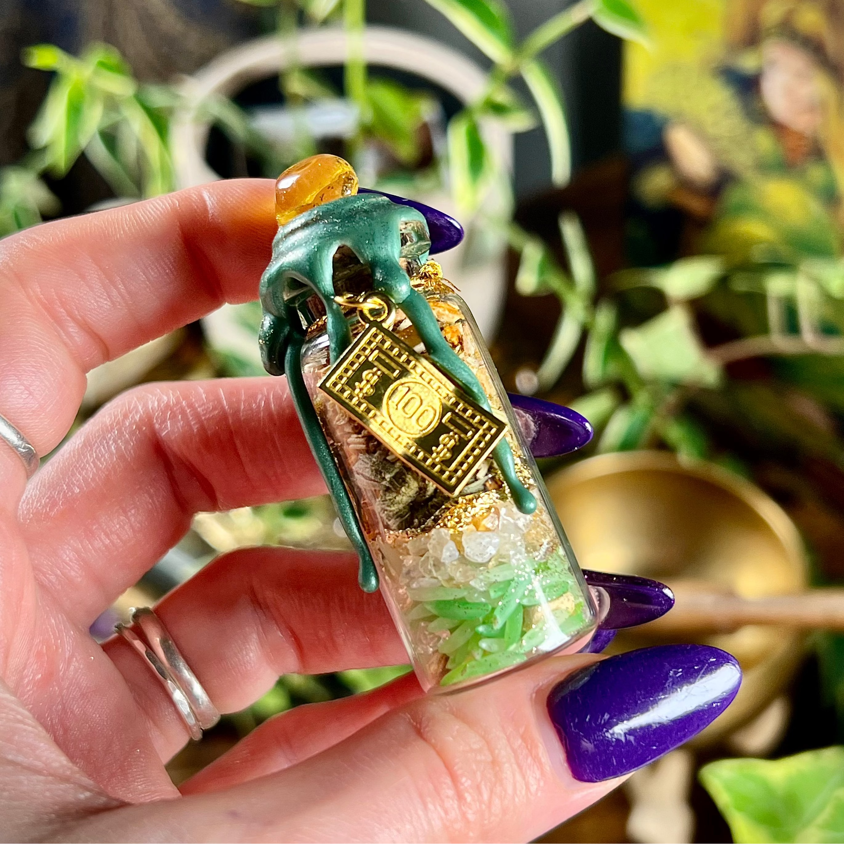 Wealthy Spell Jar Mini