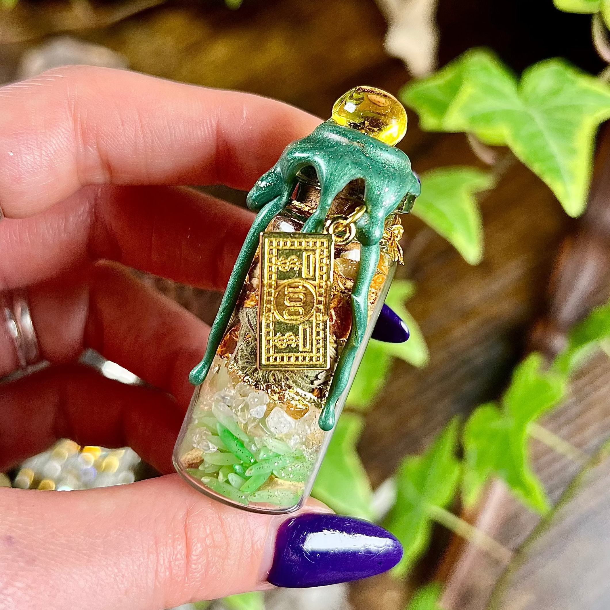 Wealthy Spell Jar Mini