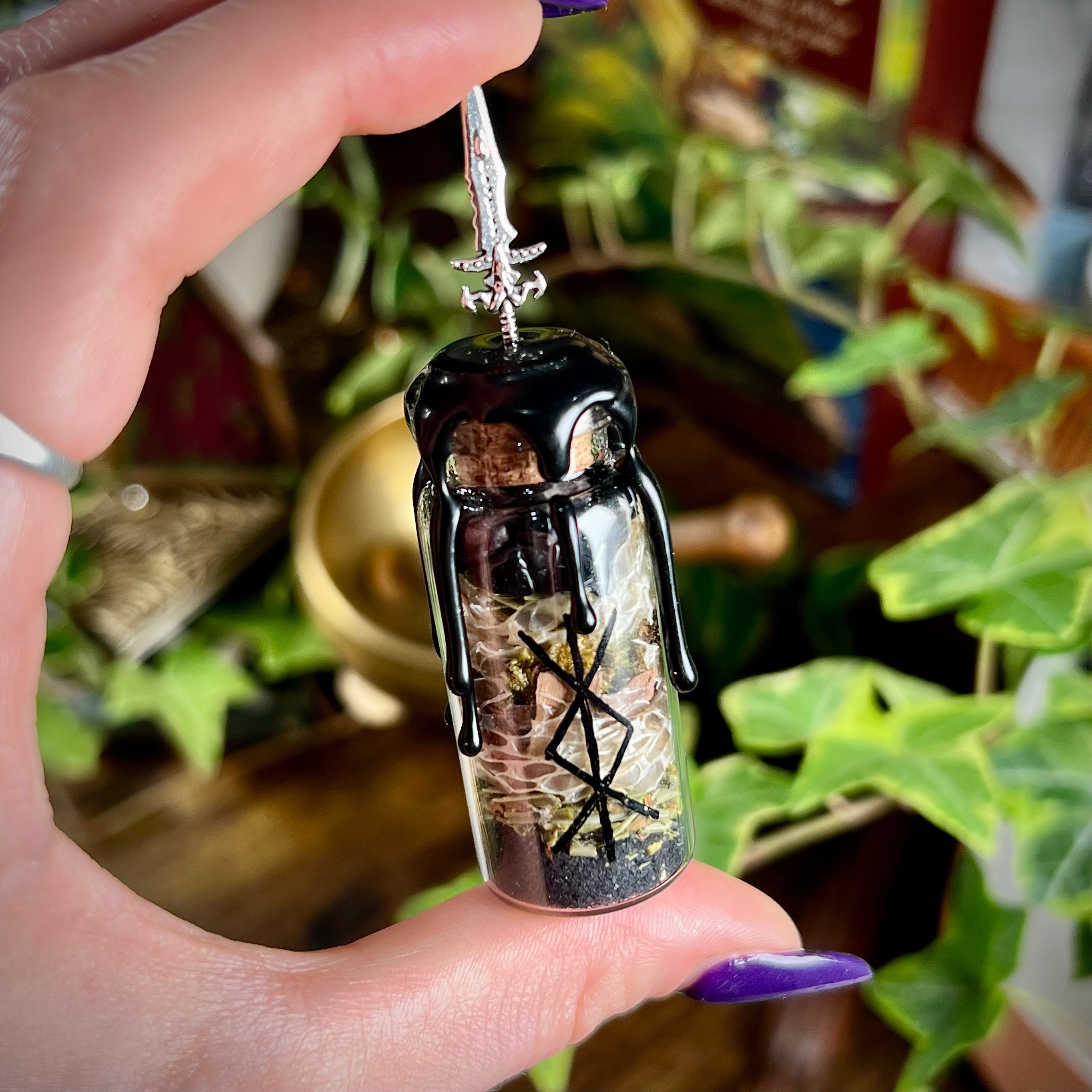 Aura Shield Spell Jar Mini