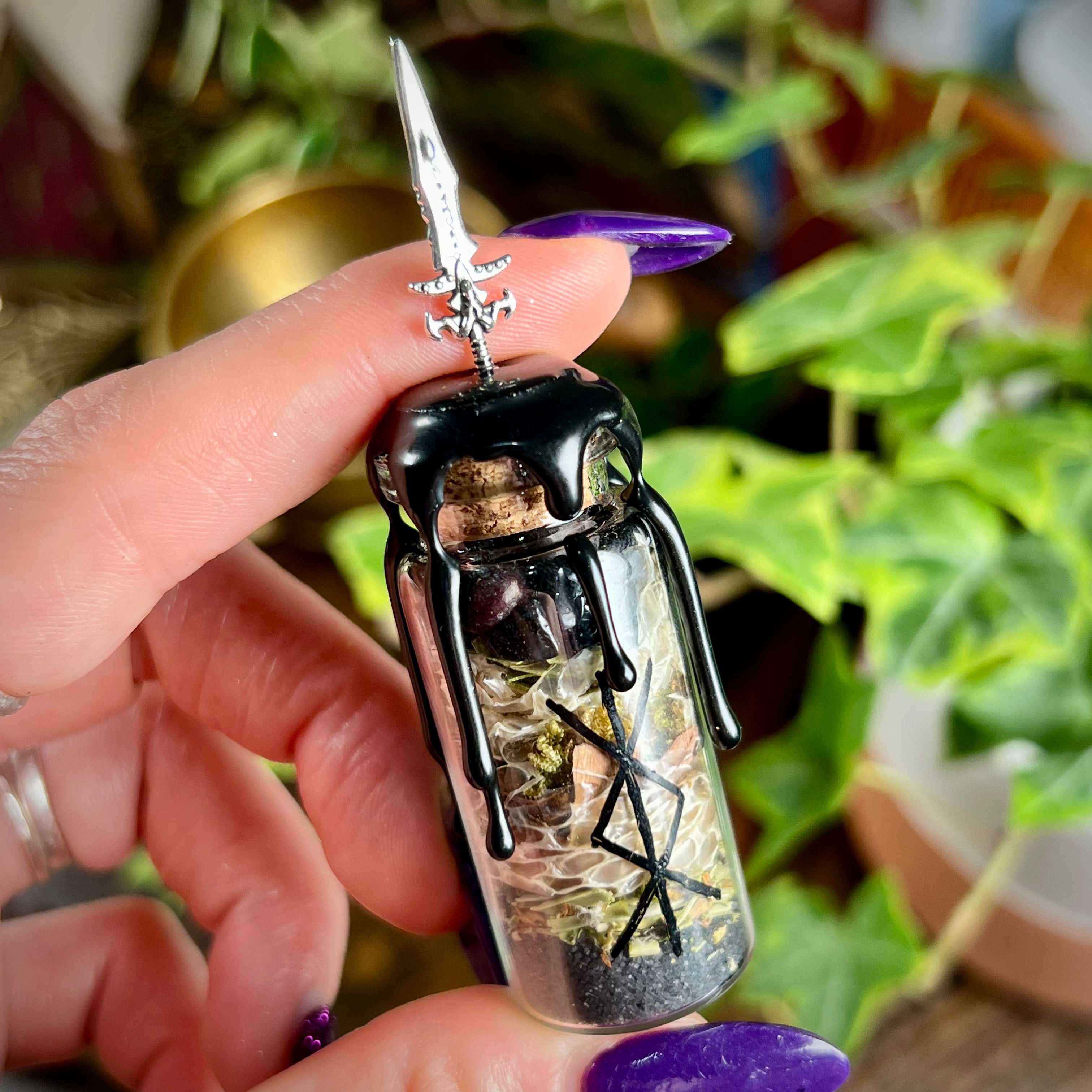 Aura Shield Spell Jar Mini