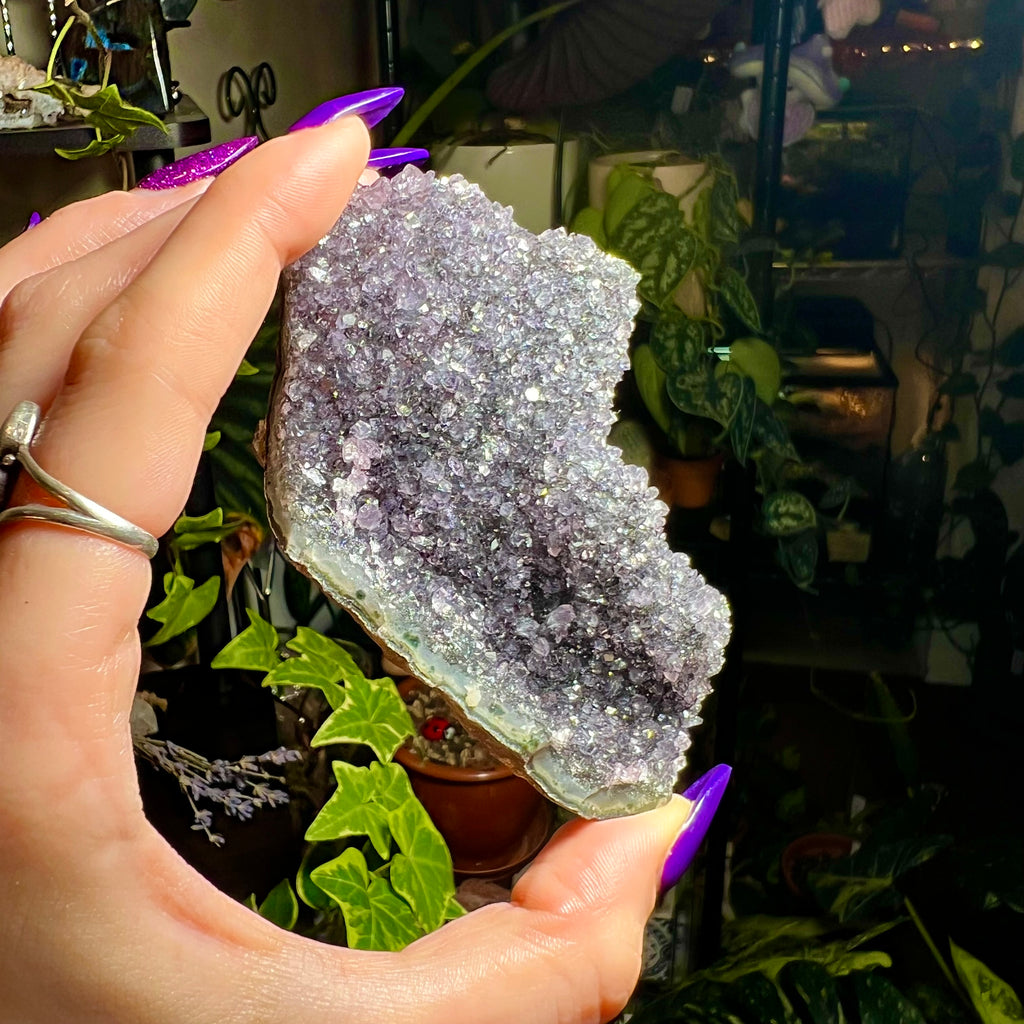 Amethyst Druzy Cluster