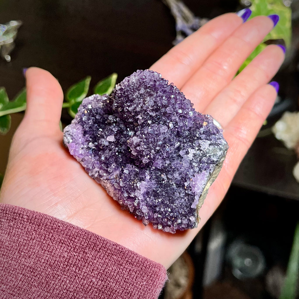 Amethyst Druzy Cluster