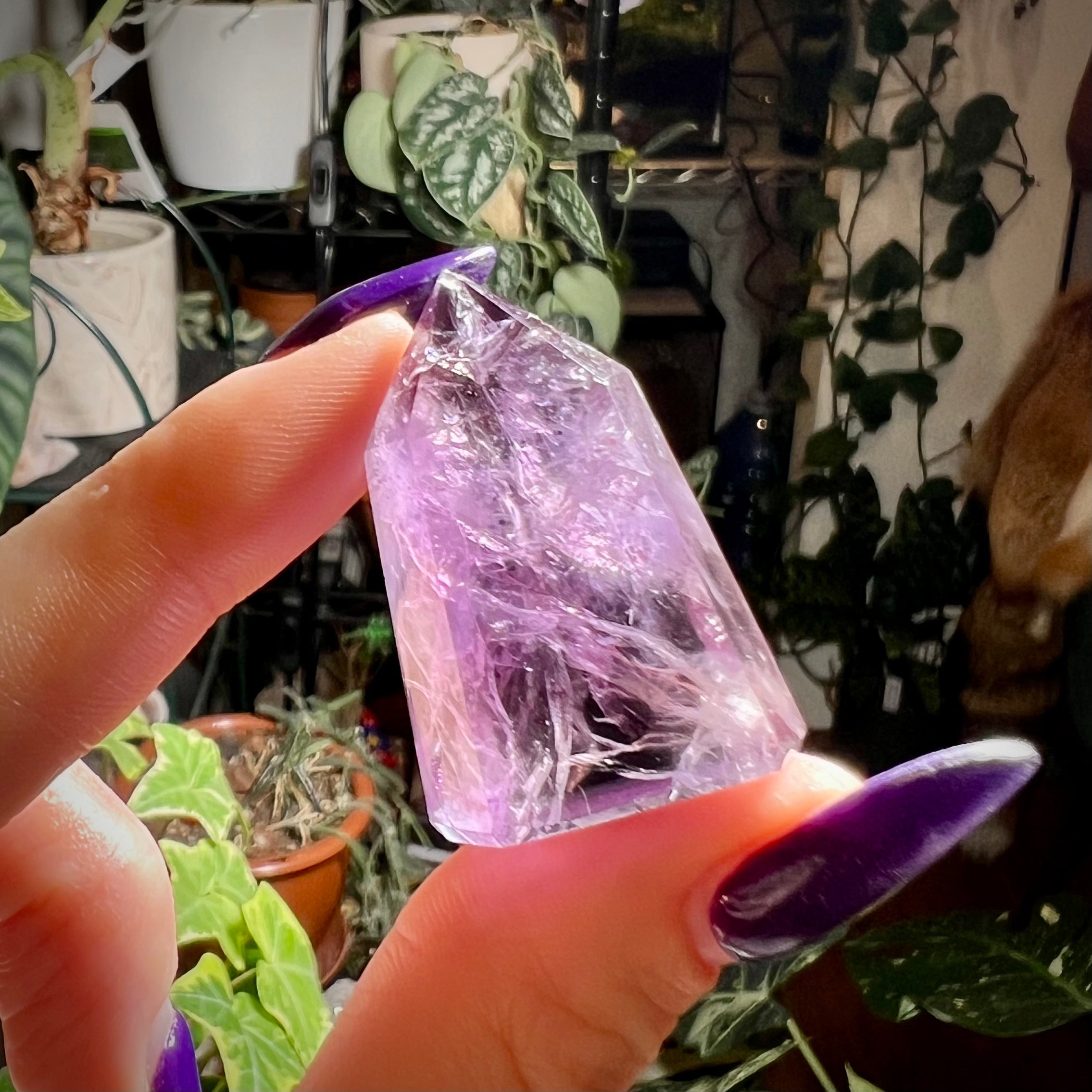 High Quality Mini Amethyst Towers