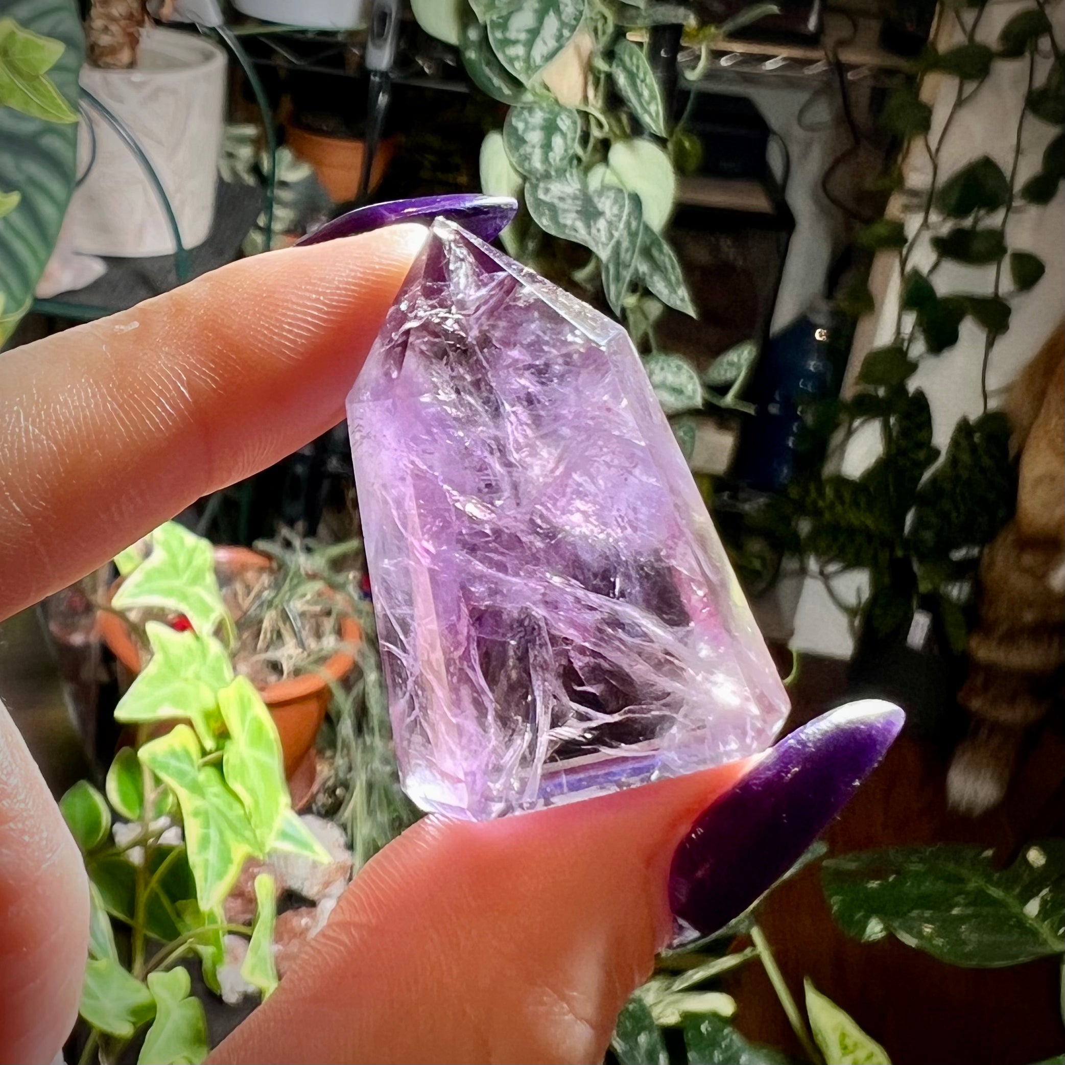 High Quality Mini Amethyst Towers