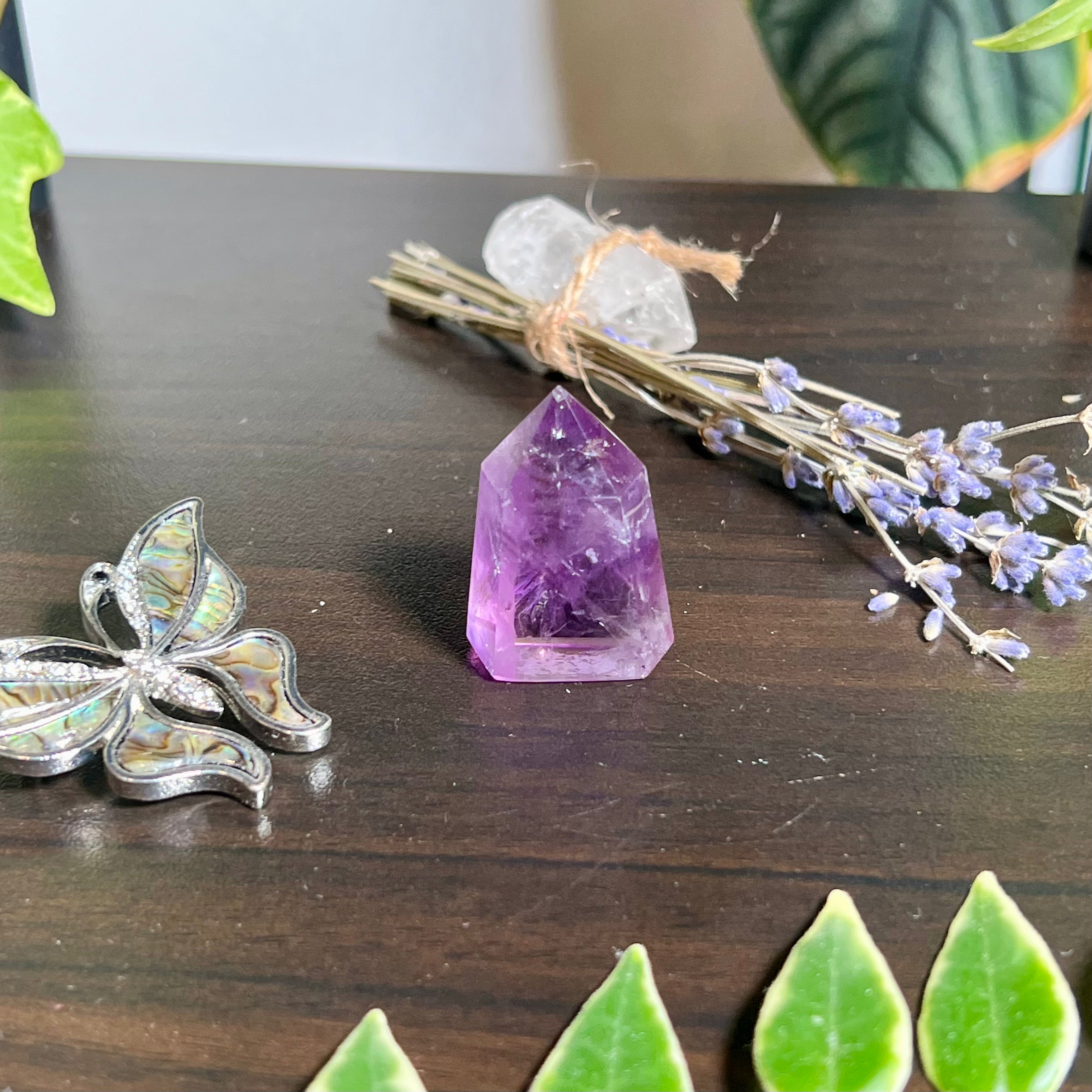 High Quality Mini Amethyst Towers