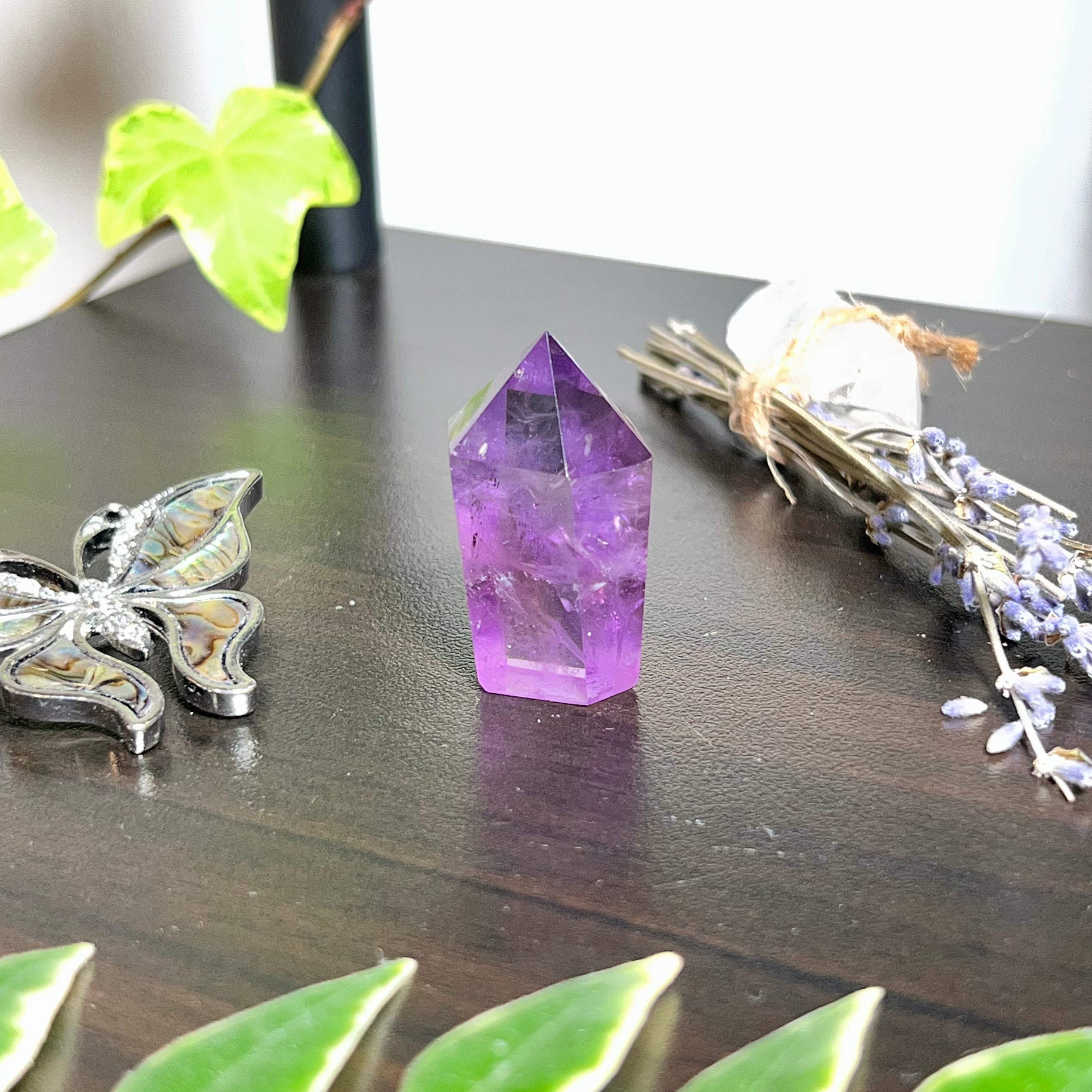 High Quality Mini Amethyst Towers
