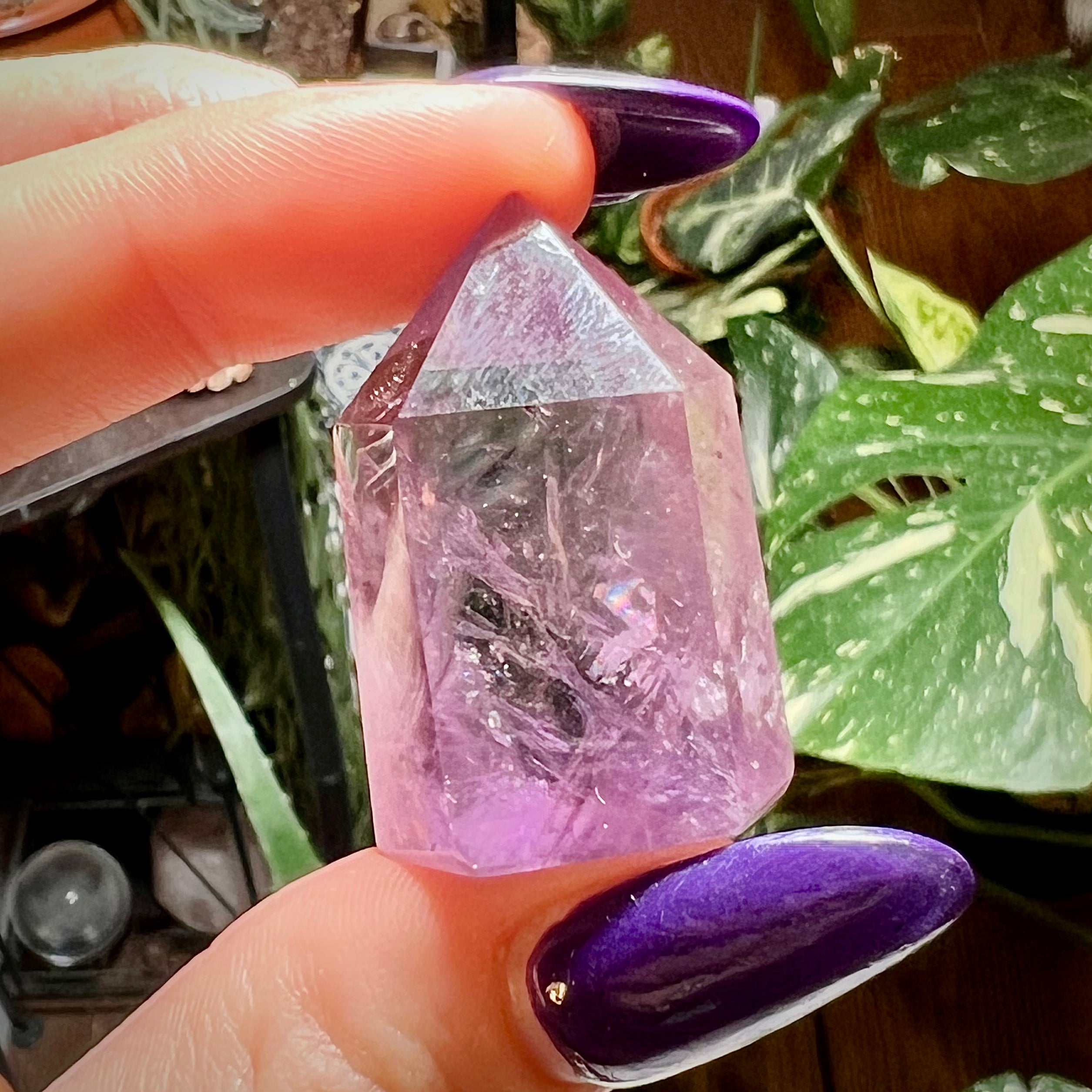 High Quality Mini Amethyst Towers