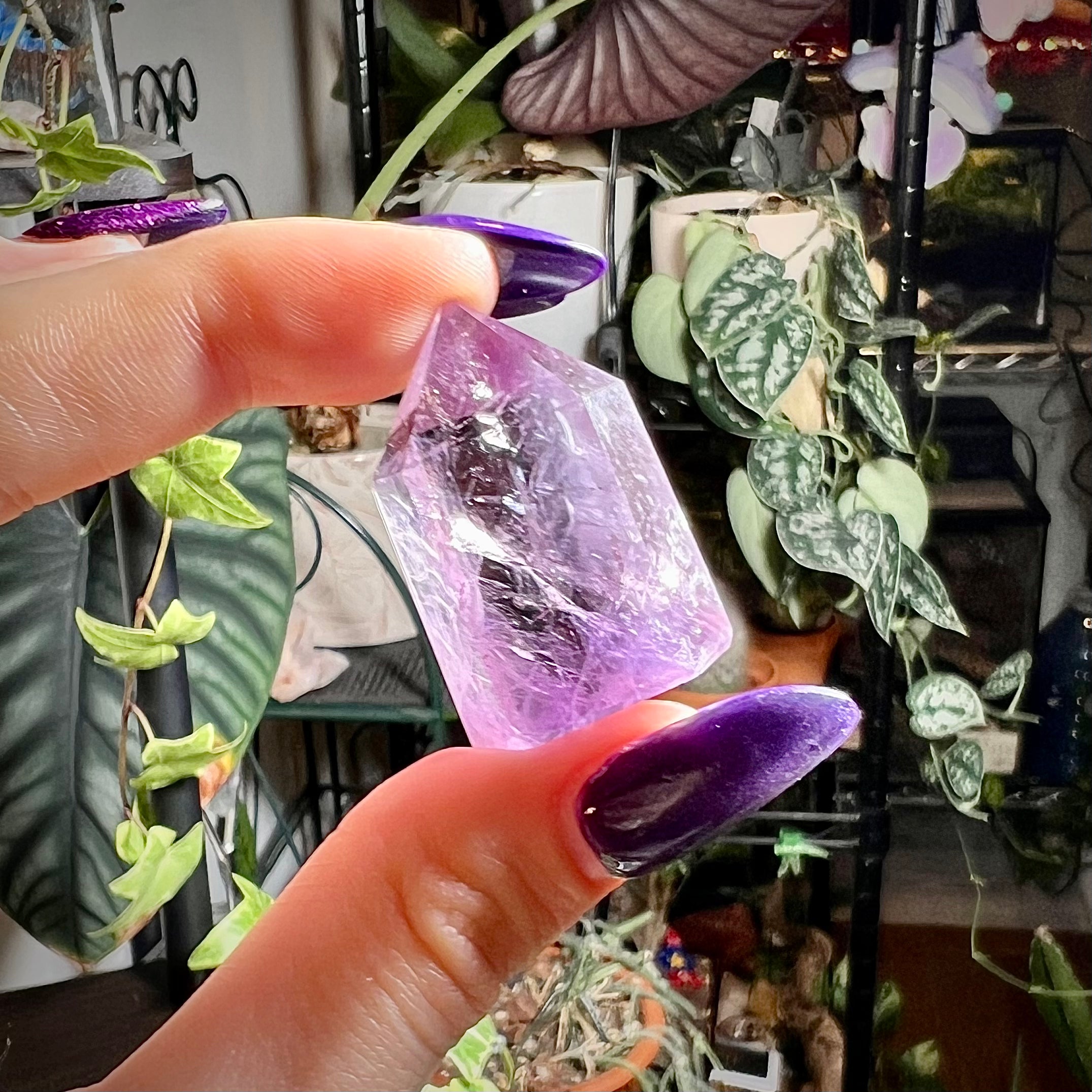 High Quality Mini Amethyst Towers