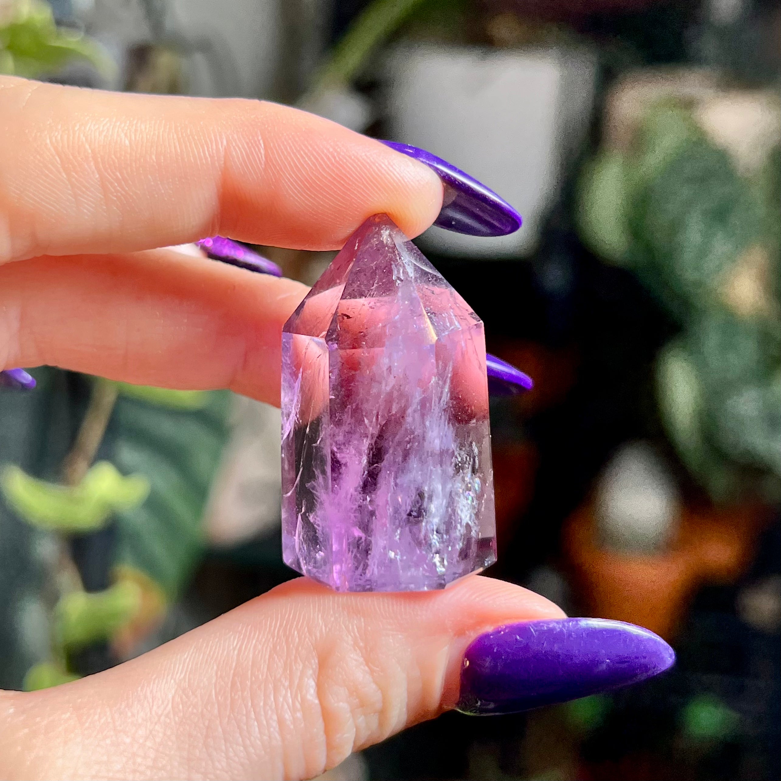 High Quality Mini Amethyst Towers