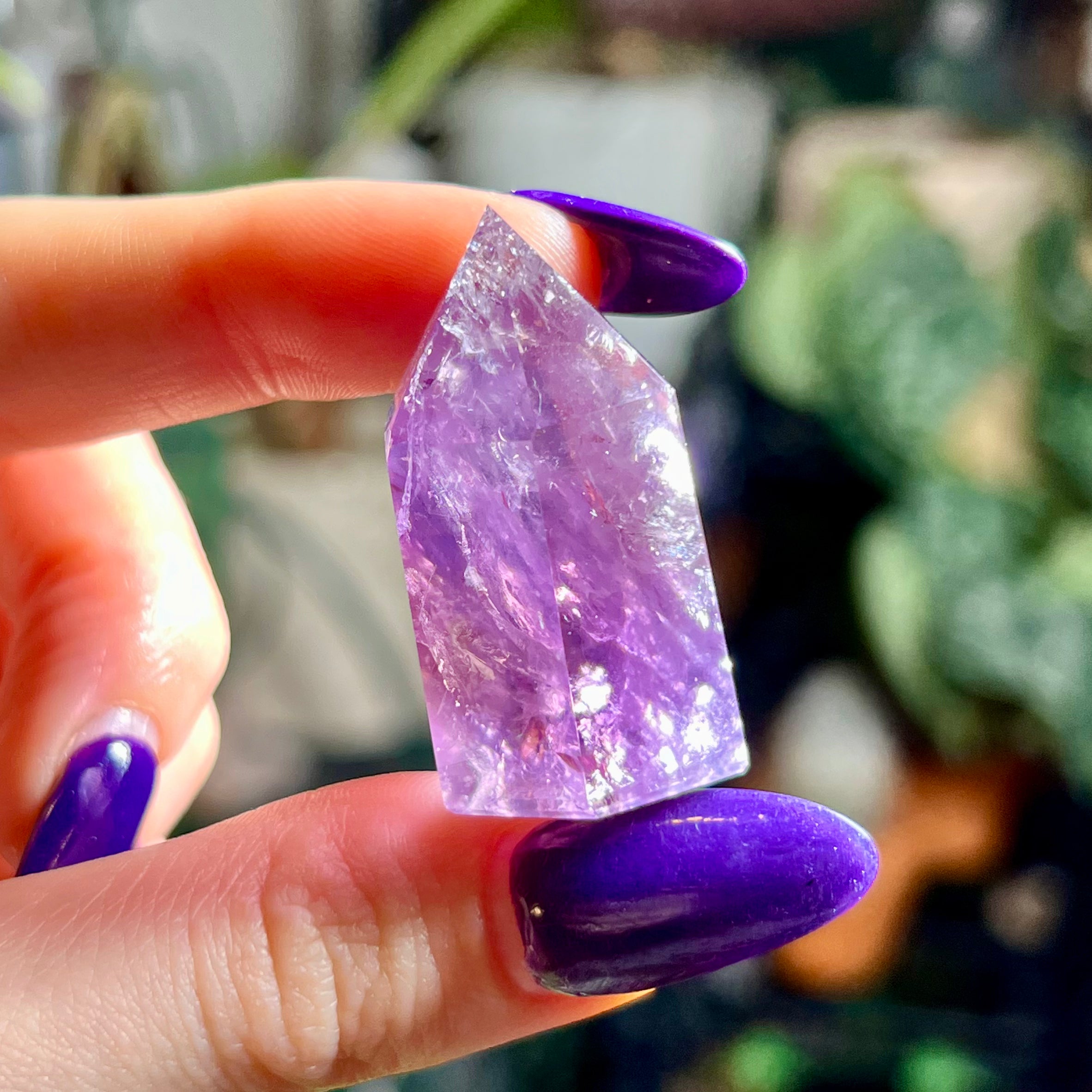 High Quality Mini Amethyst Towers