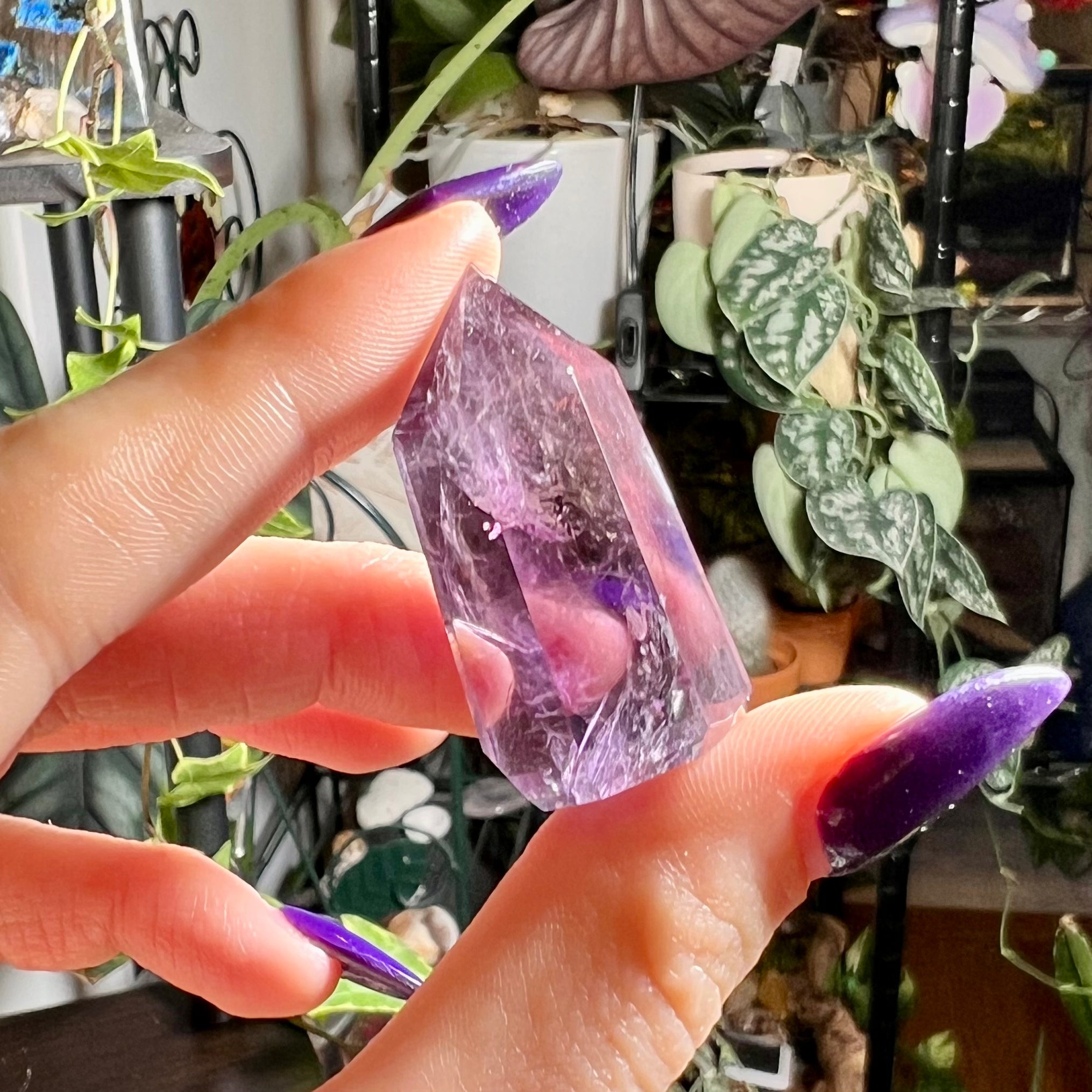 High Quality Mini Amethyst Towers