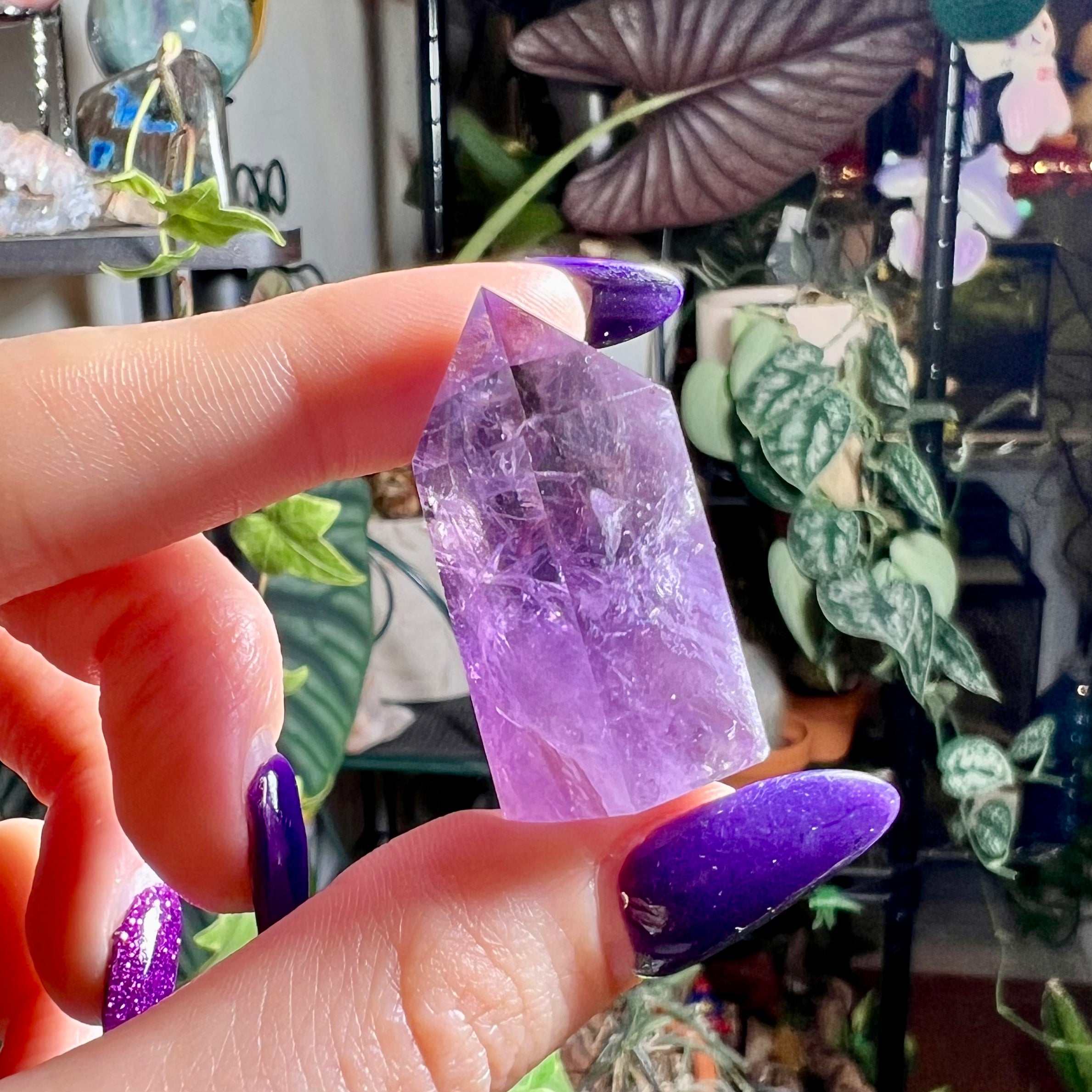 High Quality Mini Amethyst Towers