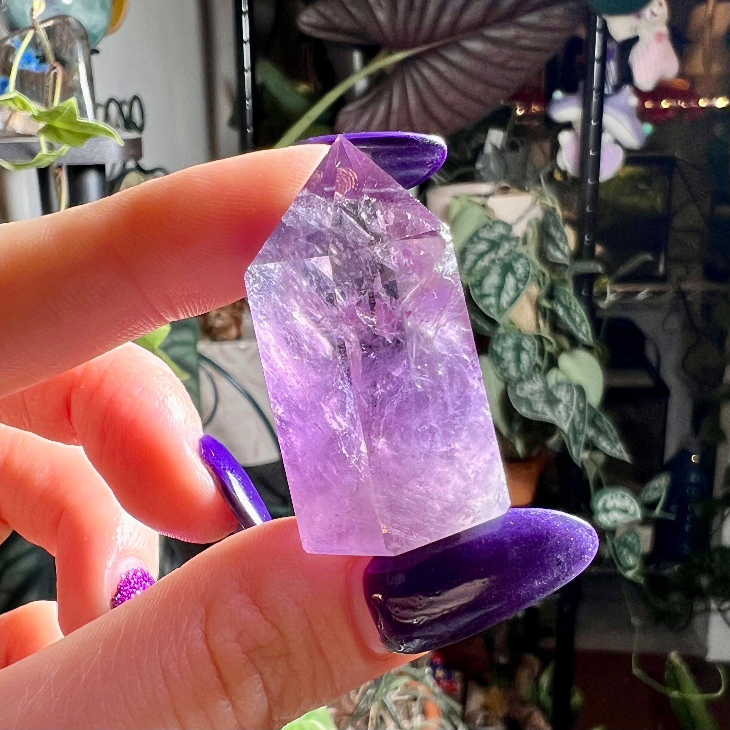 High Quality Mini Amethyst Towers