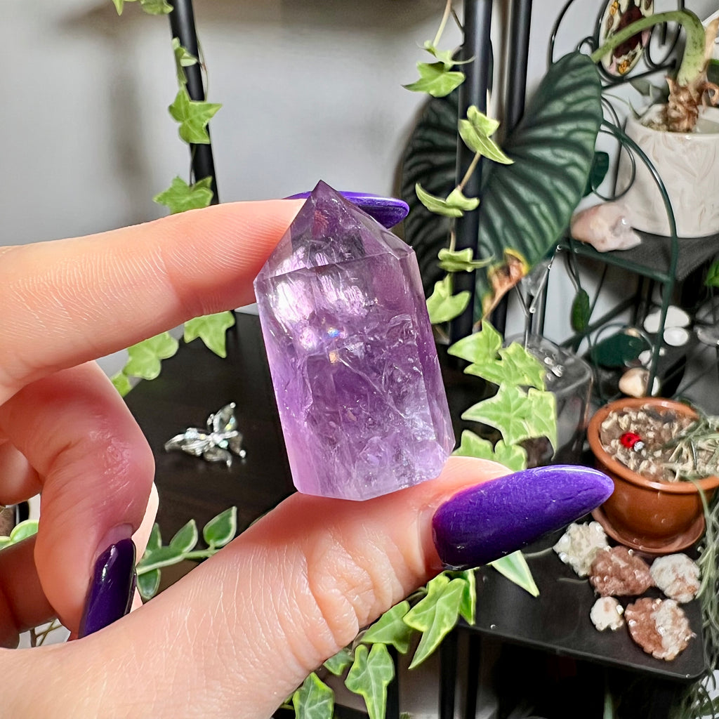 High Quality Mini Amethyst Towers