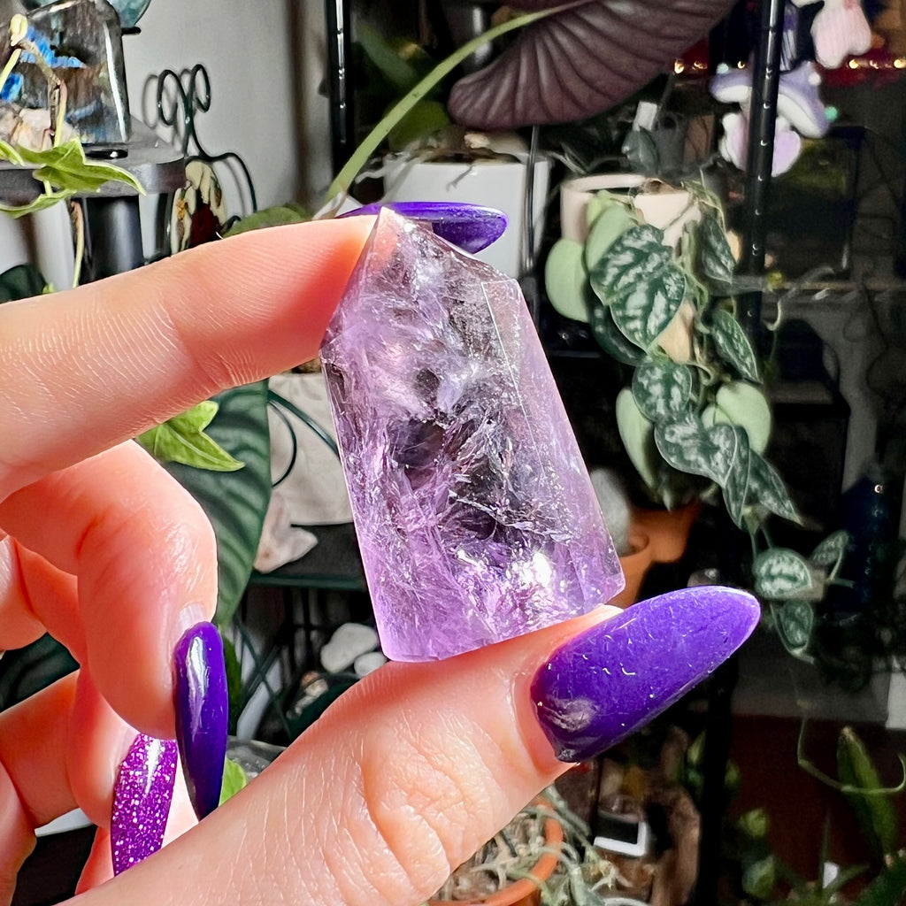 High Quality Mini Amethyst Towers