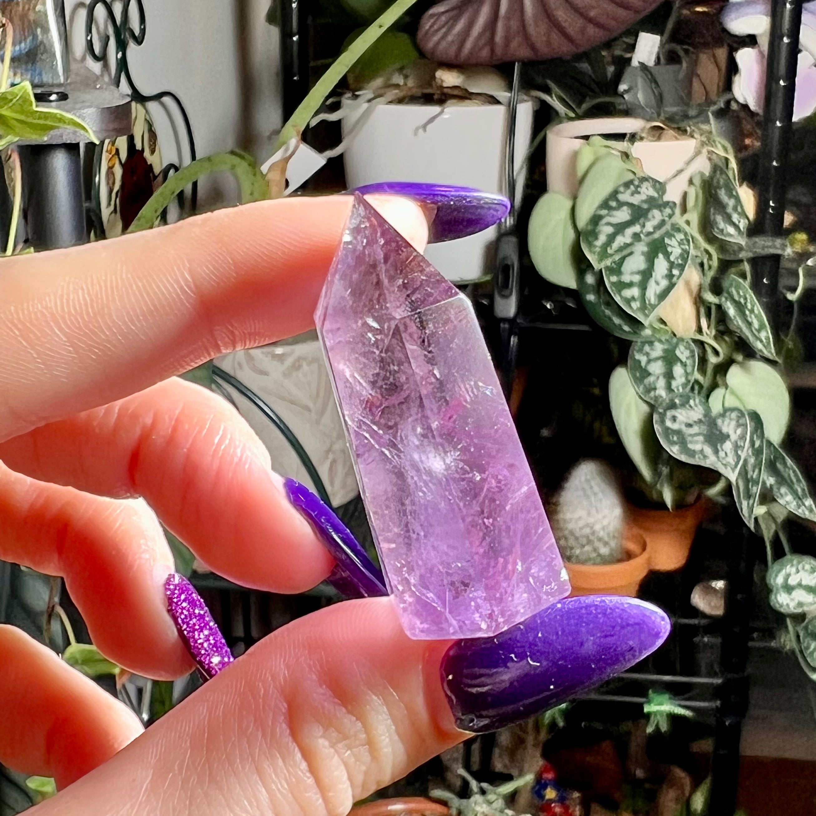 High Quality Mini Amethyst Towers