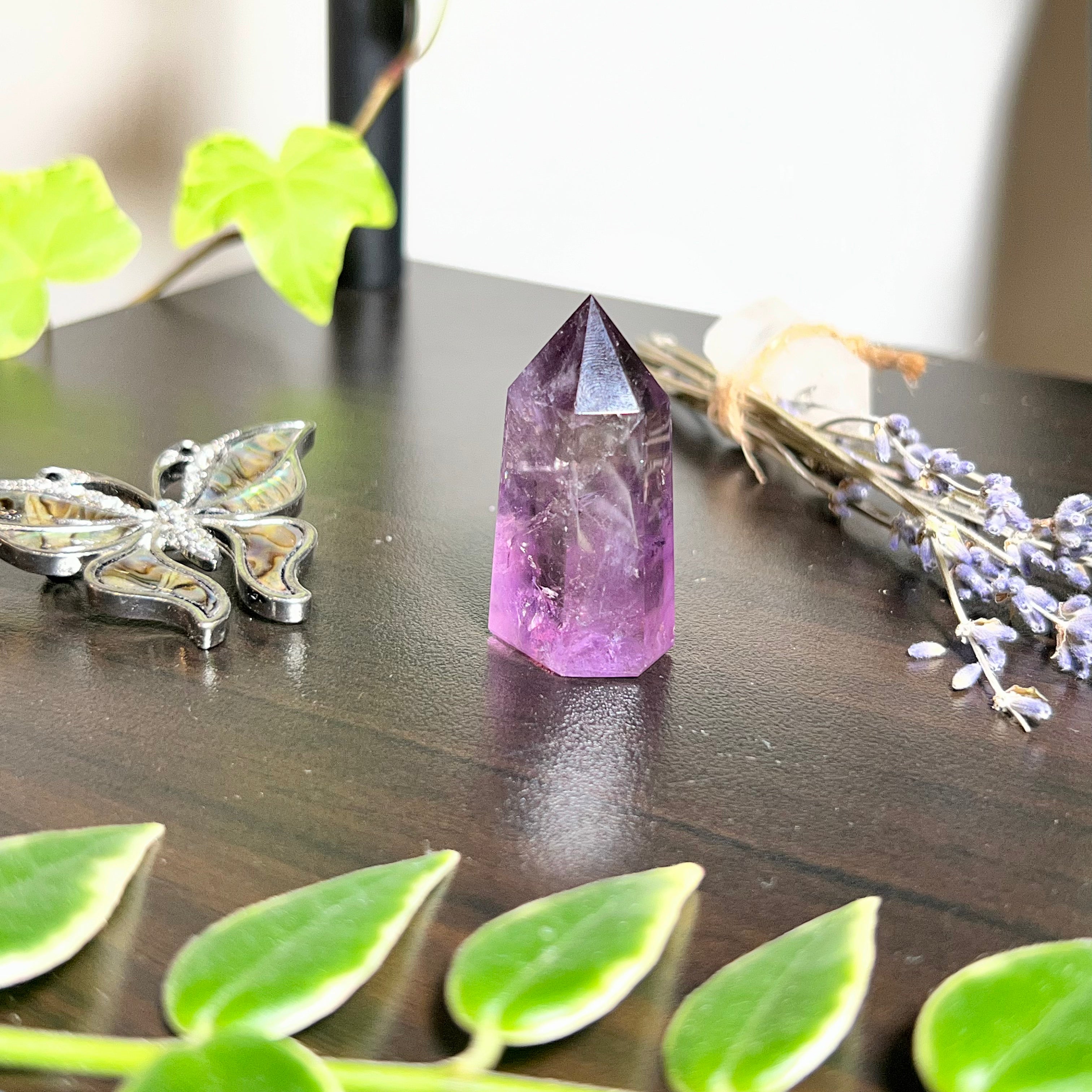 High Quality Mini Amethyst Towers