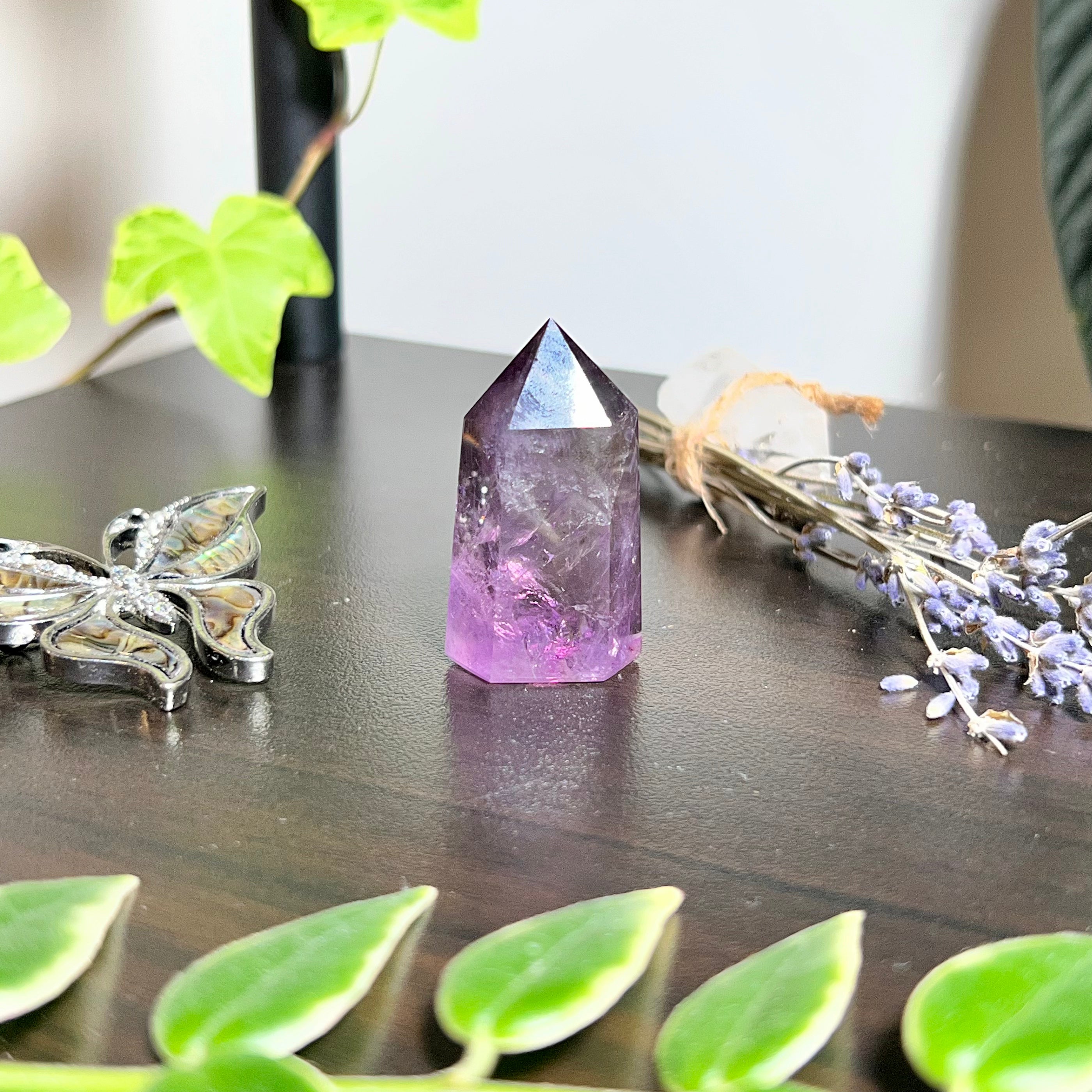 High Quality Mini Amethyst Towers