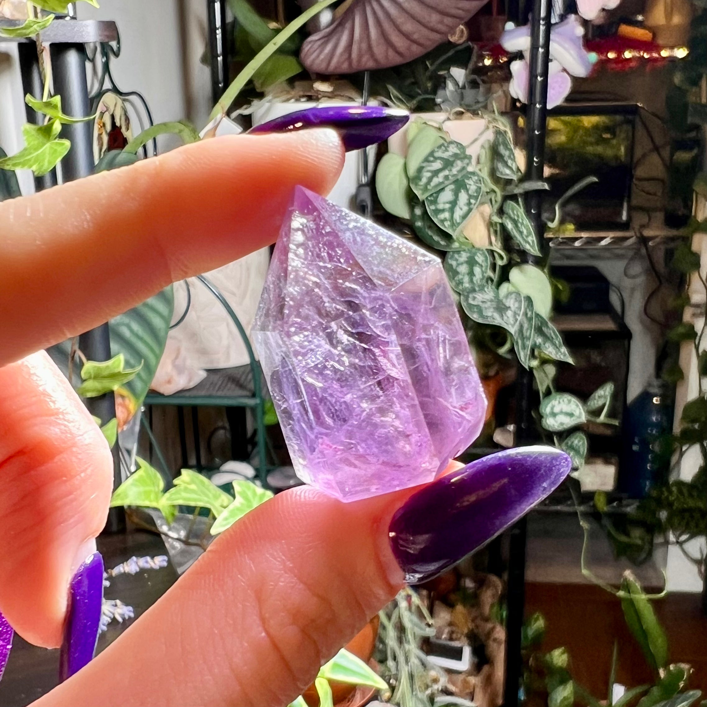 High Quality Mini Amethyst Towers