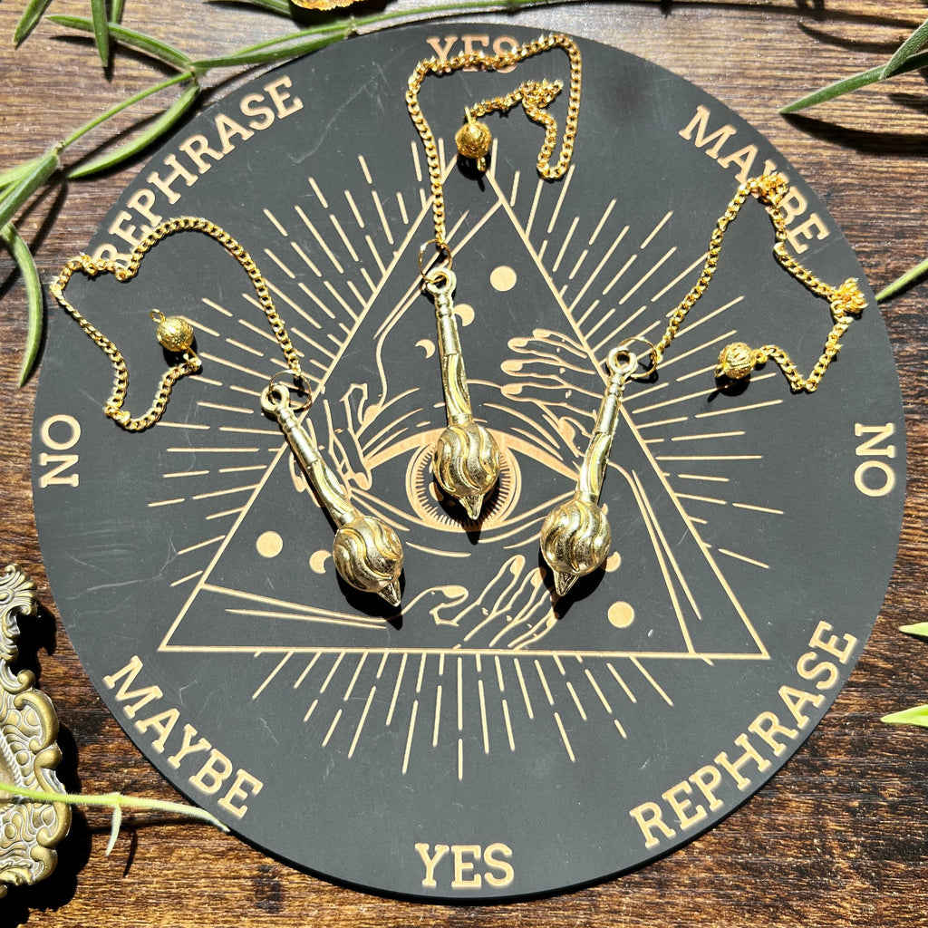 Golden Brass Pendulum