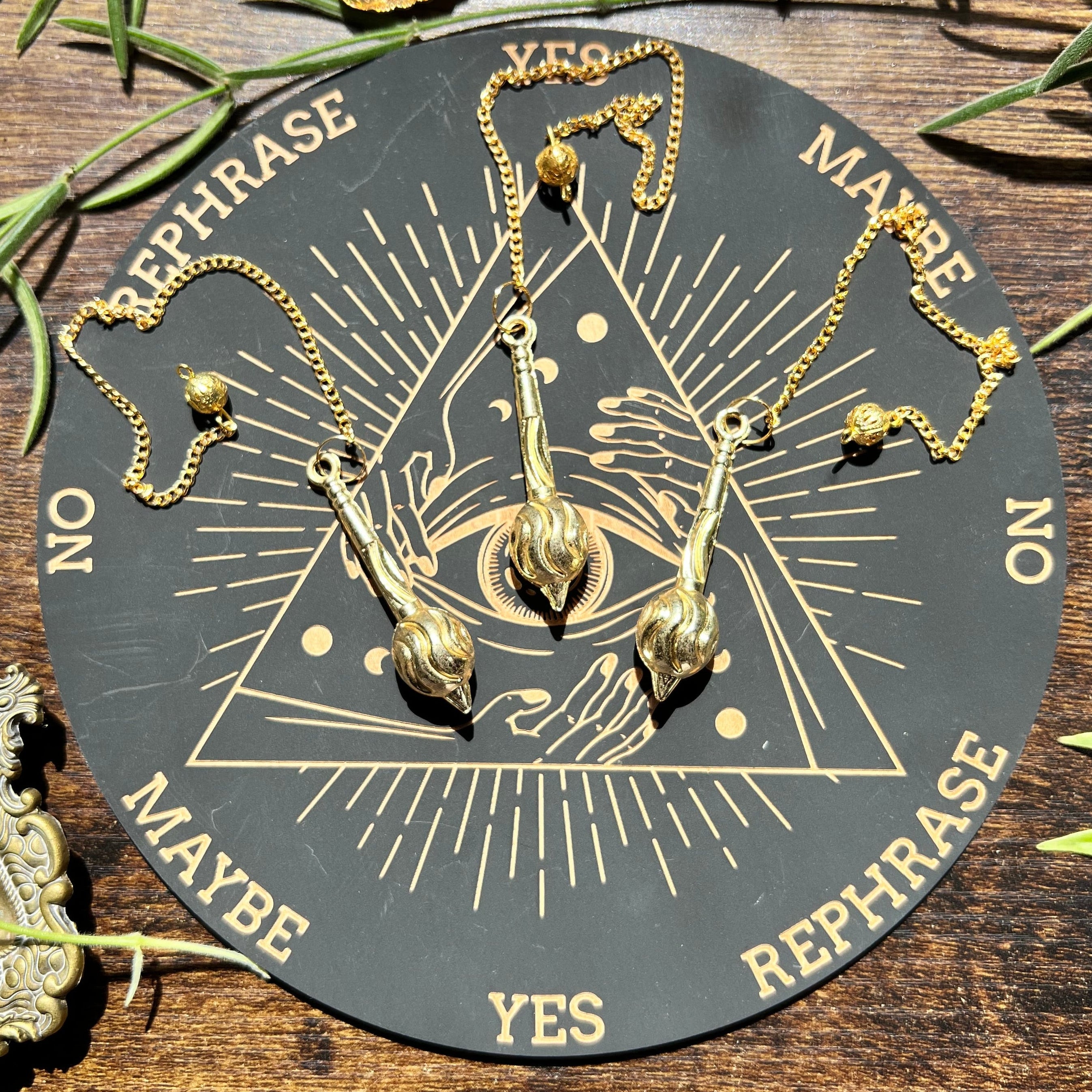 Golden Brass Pendulum